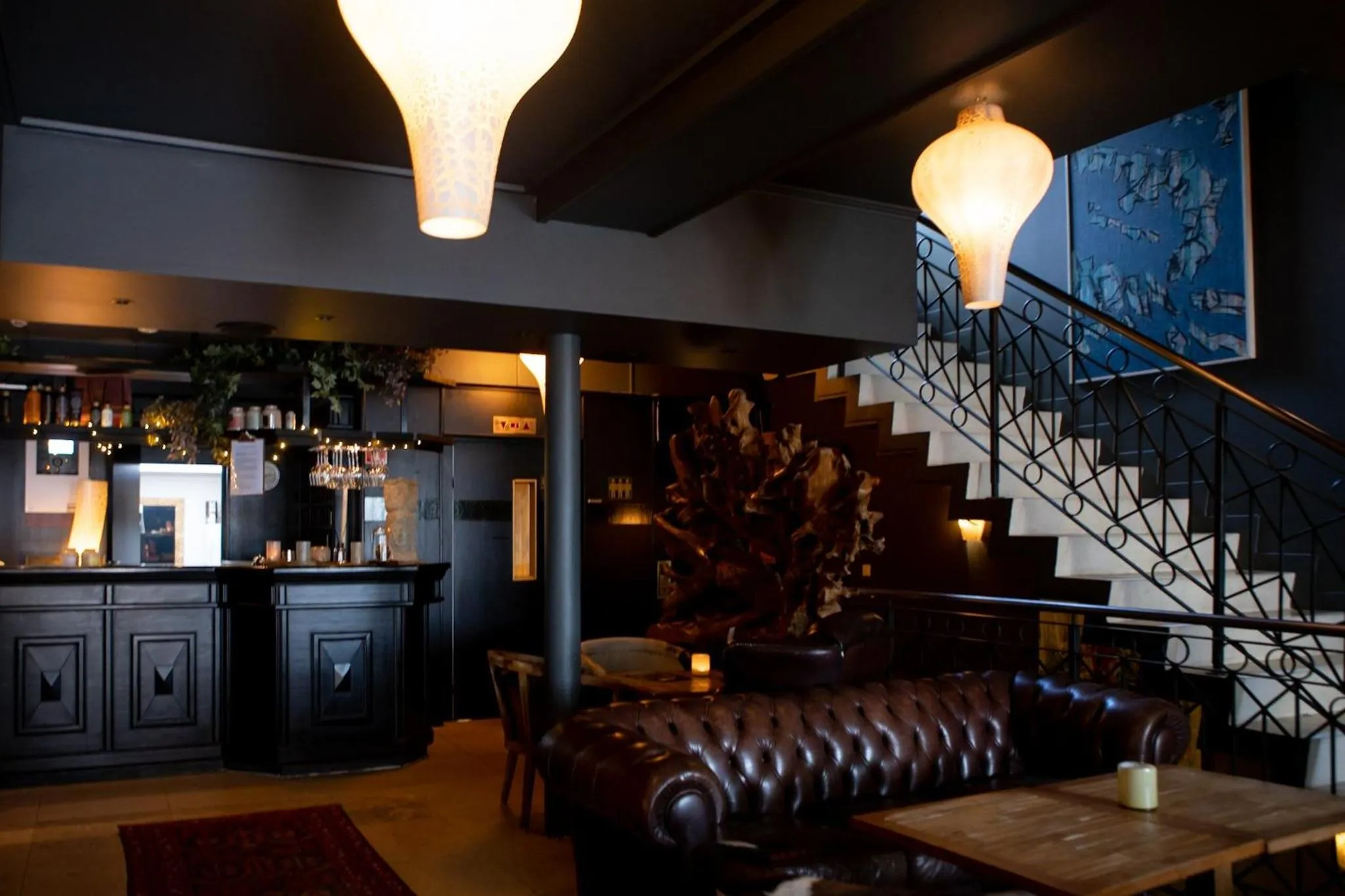 Lounge or bar in Oslo Guldsmeden