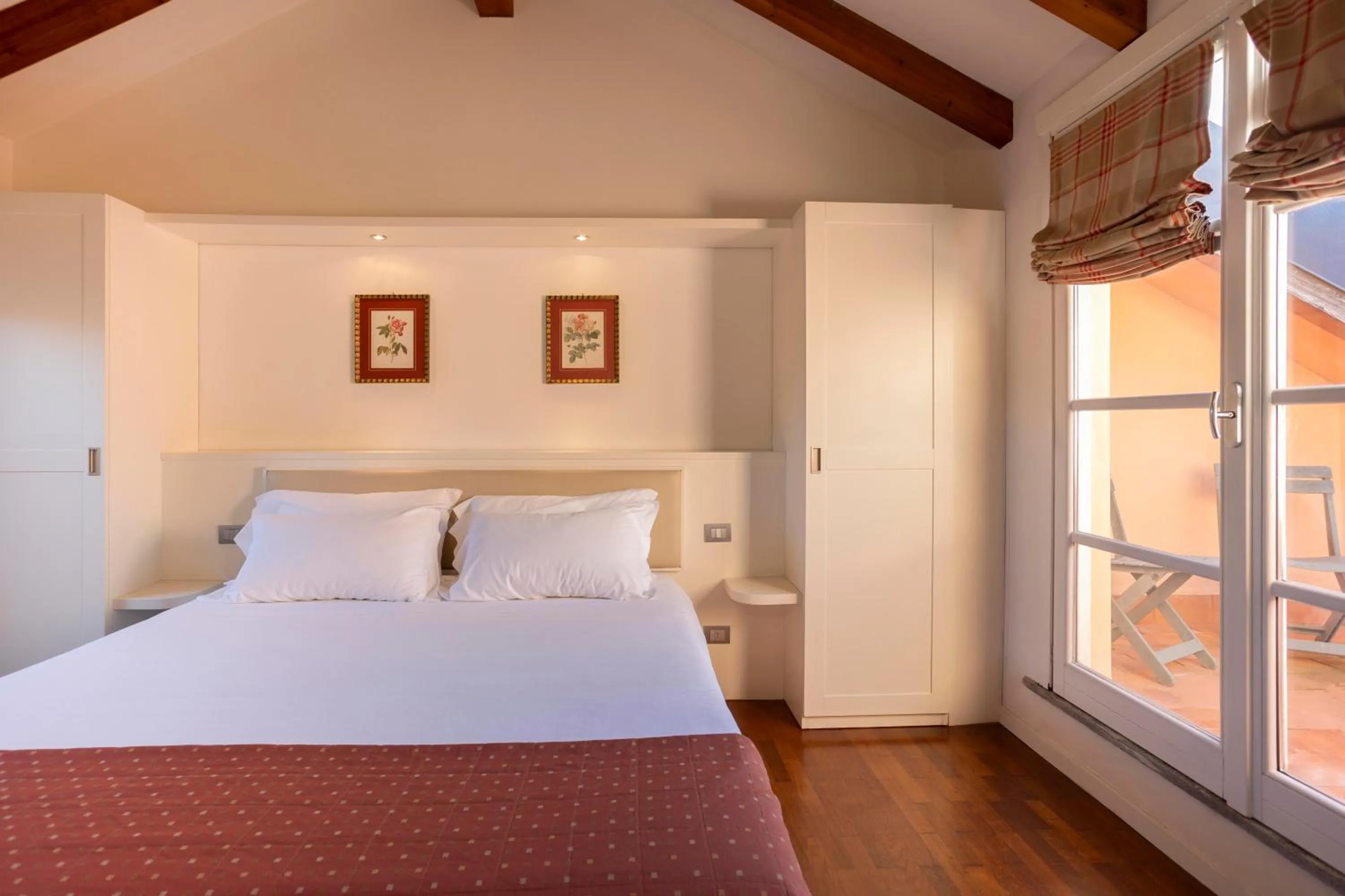 Bedroom, Bed in Resort Antico Verbano
