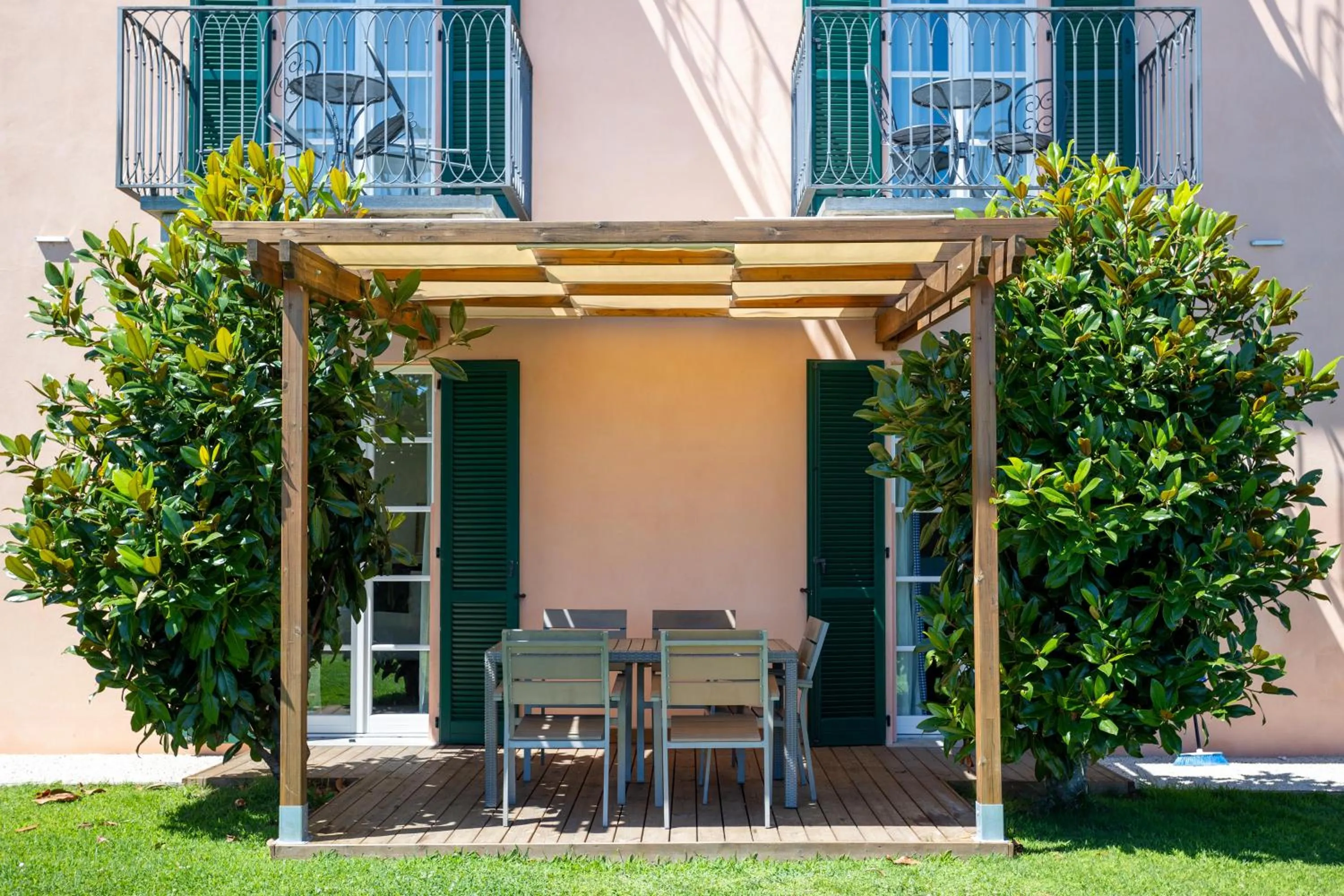 Patio in Resort Antico Verbano