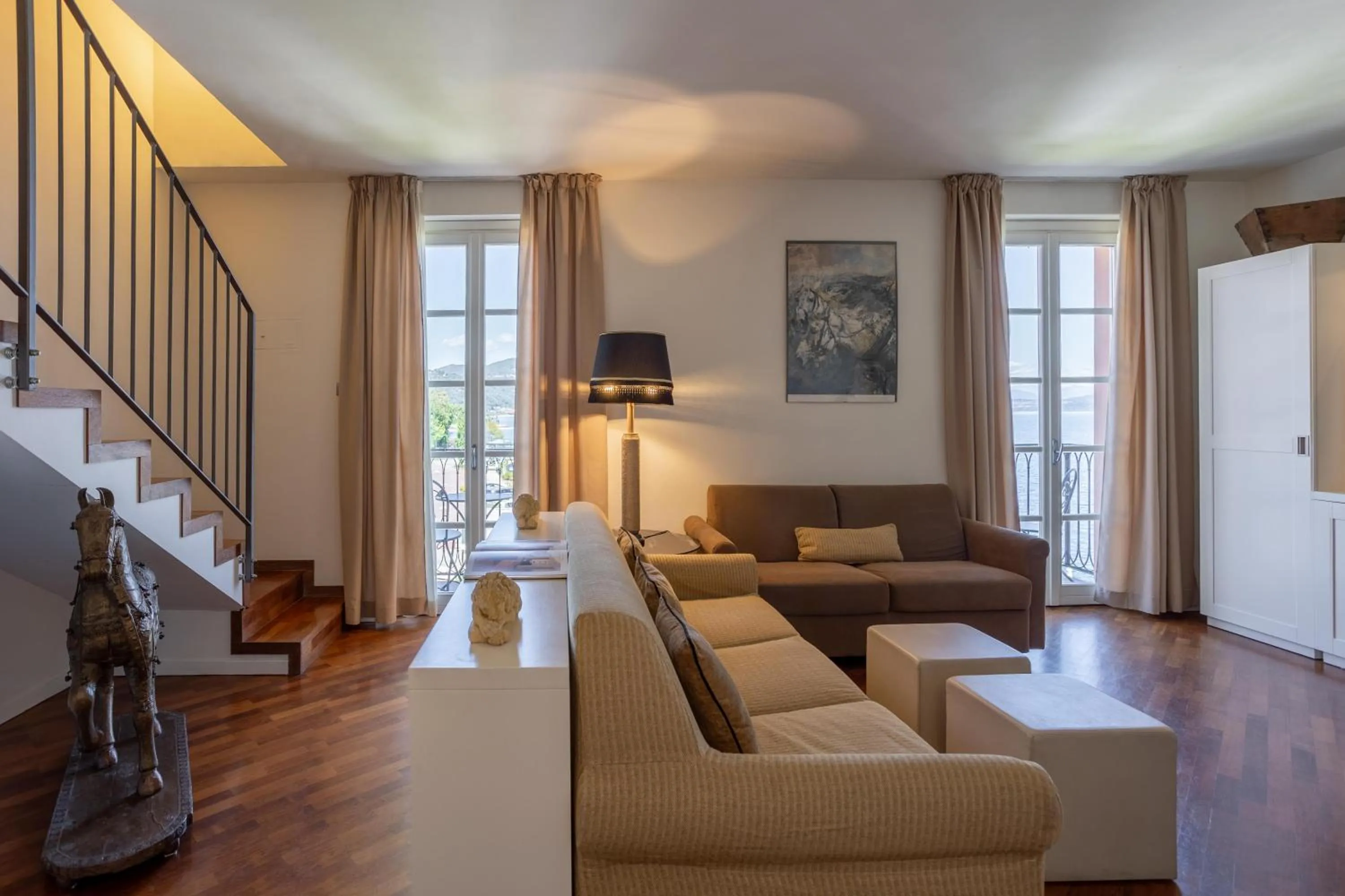 Living room in Resort Antico Verbano