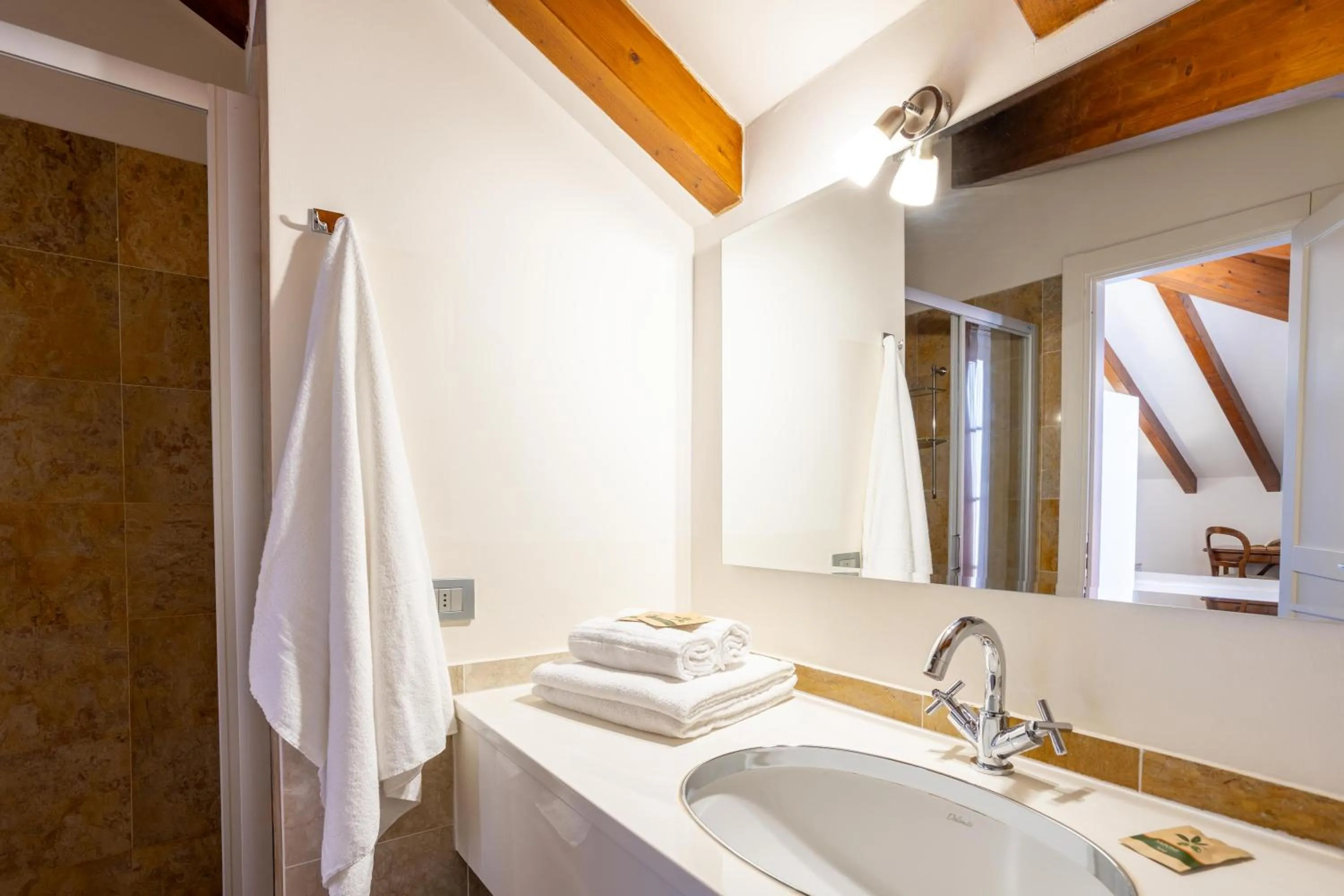 Shower in Resort Antico Verbano