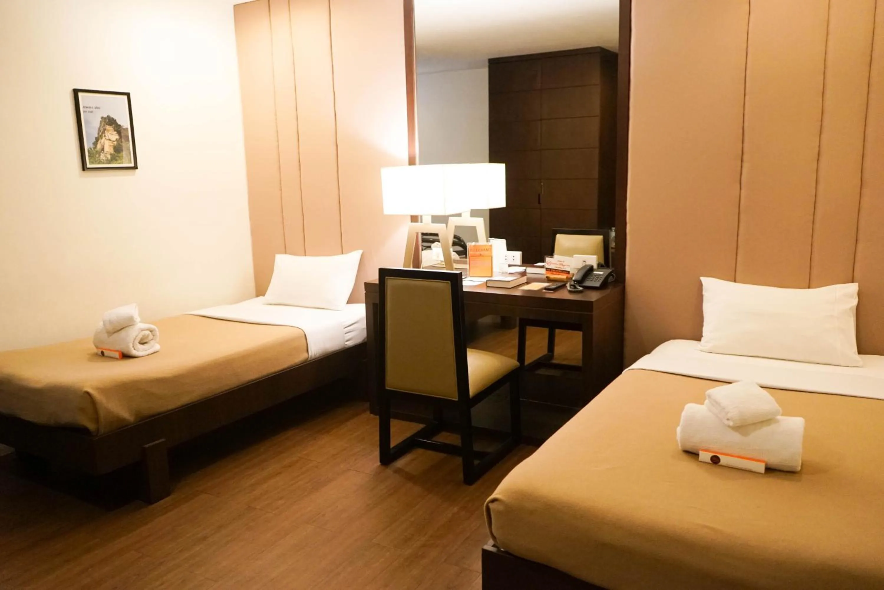 Bed in Tacloban Plaza Hotel