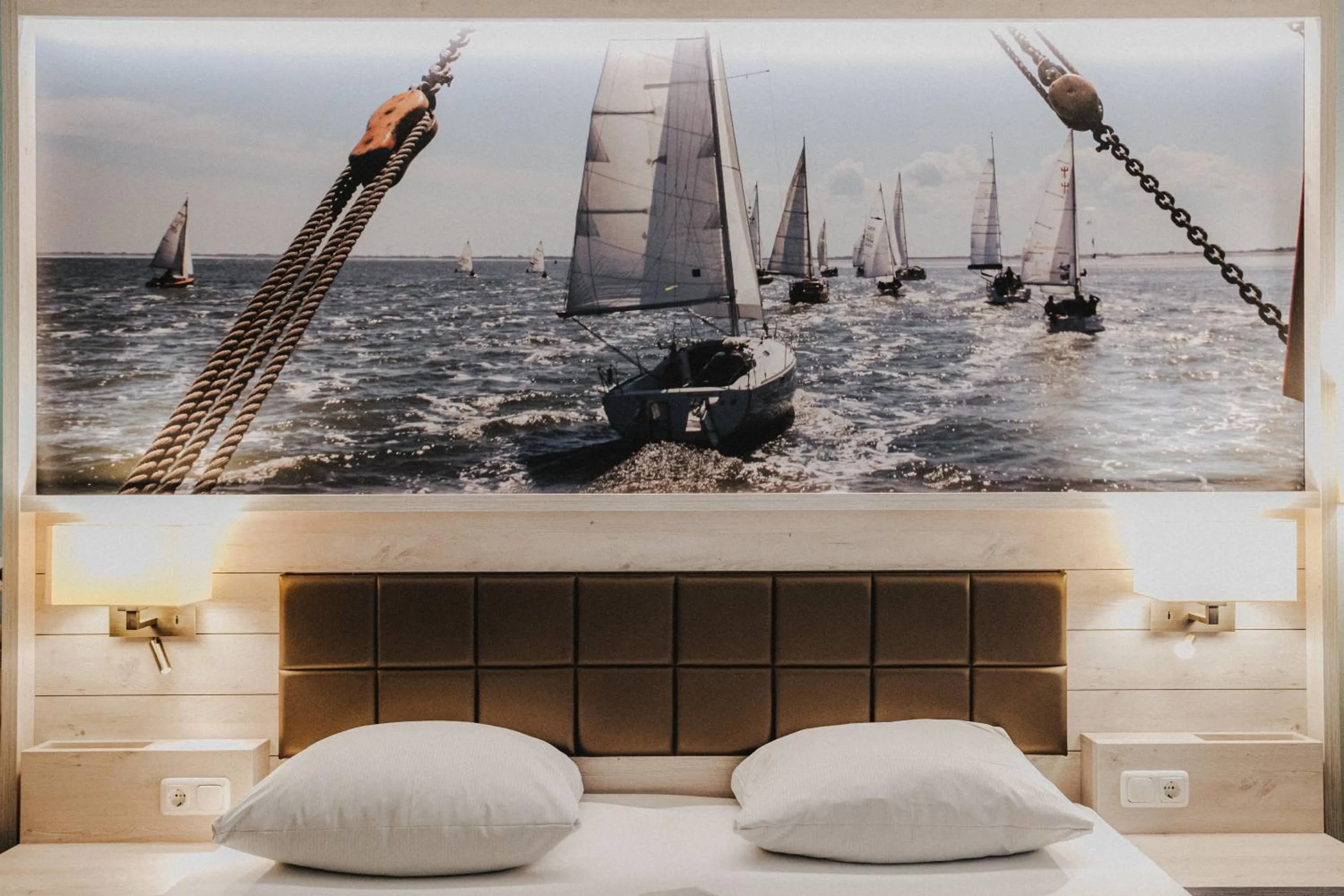 Photo of the whole room in Hotel Spiekeroog