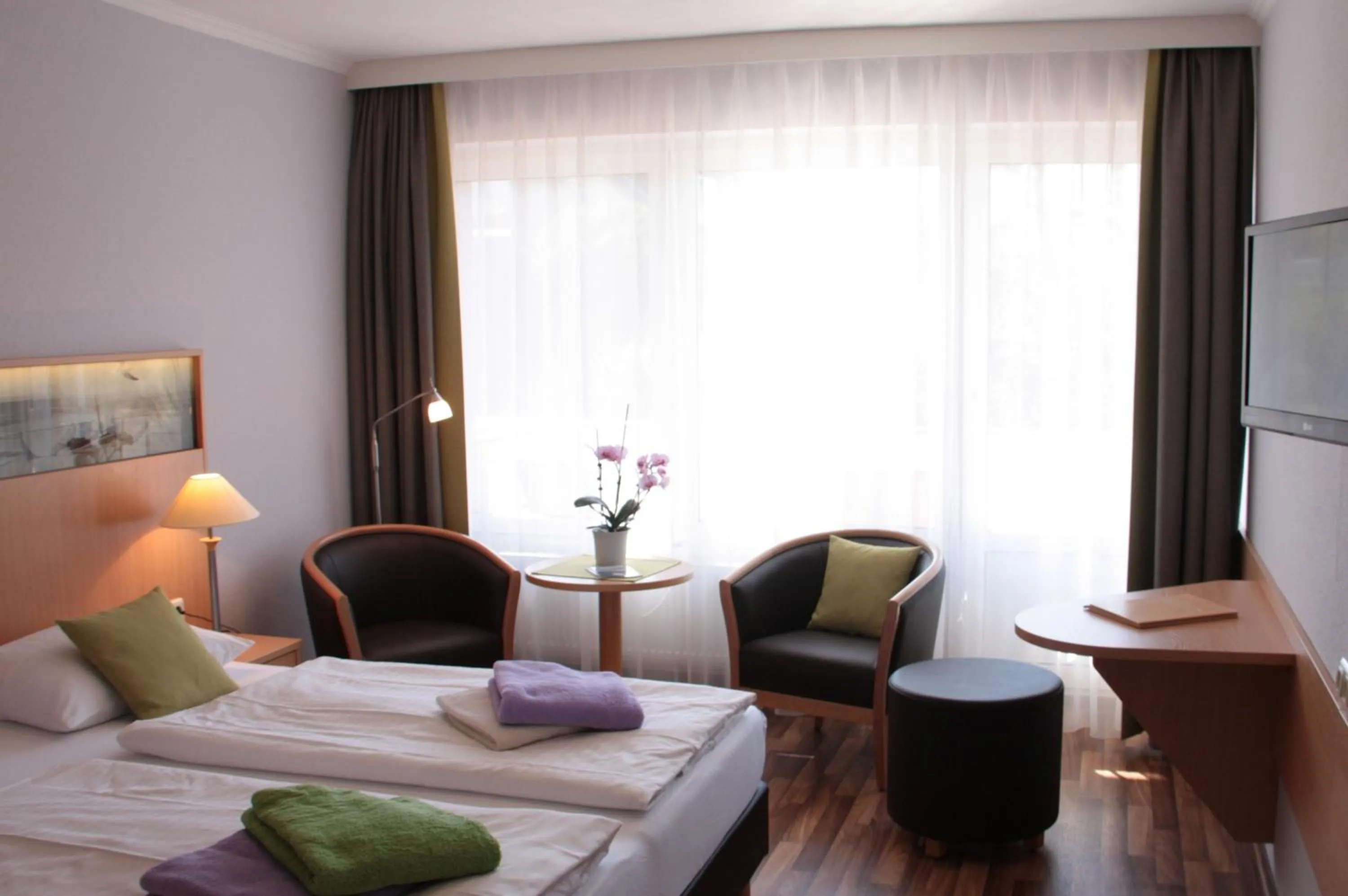 Bed in Hotel Spiekeroog