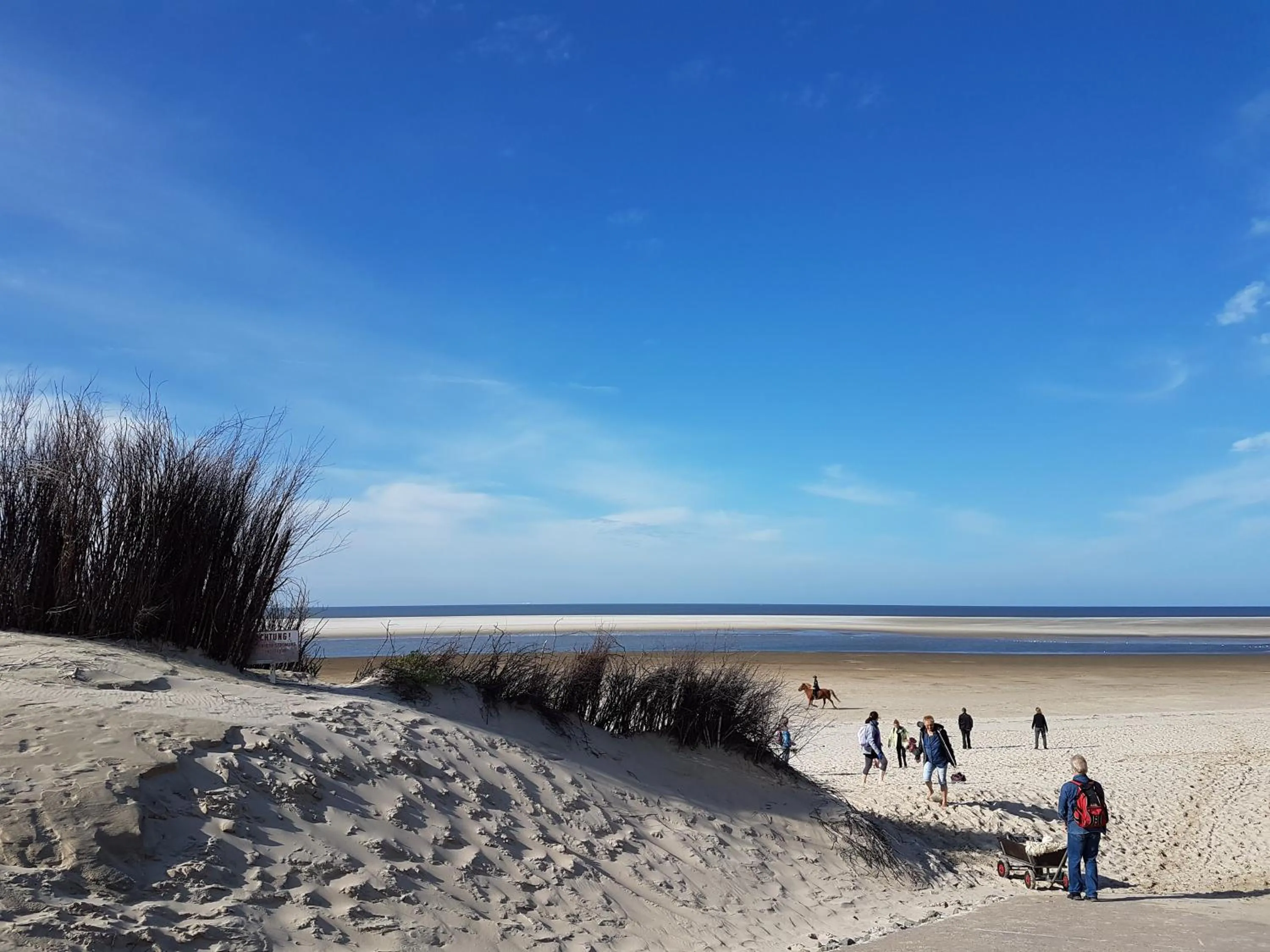 Beach in Hotel Spiekeroog
