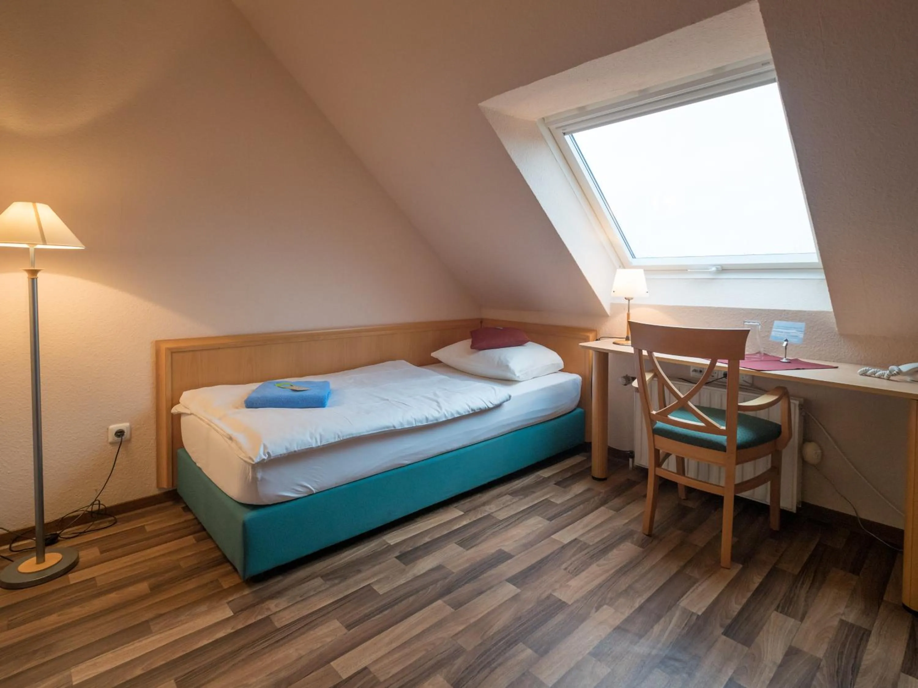 Bed in Hotel Spiekeroog