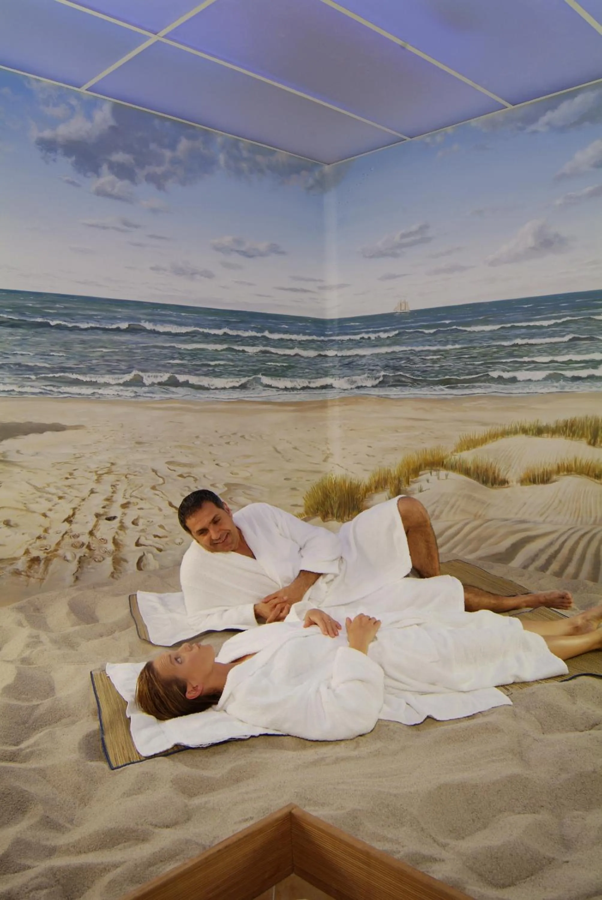 Spa and wellness centre/facilities in Hotel Spiekeroog