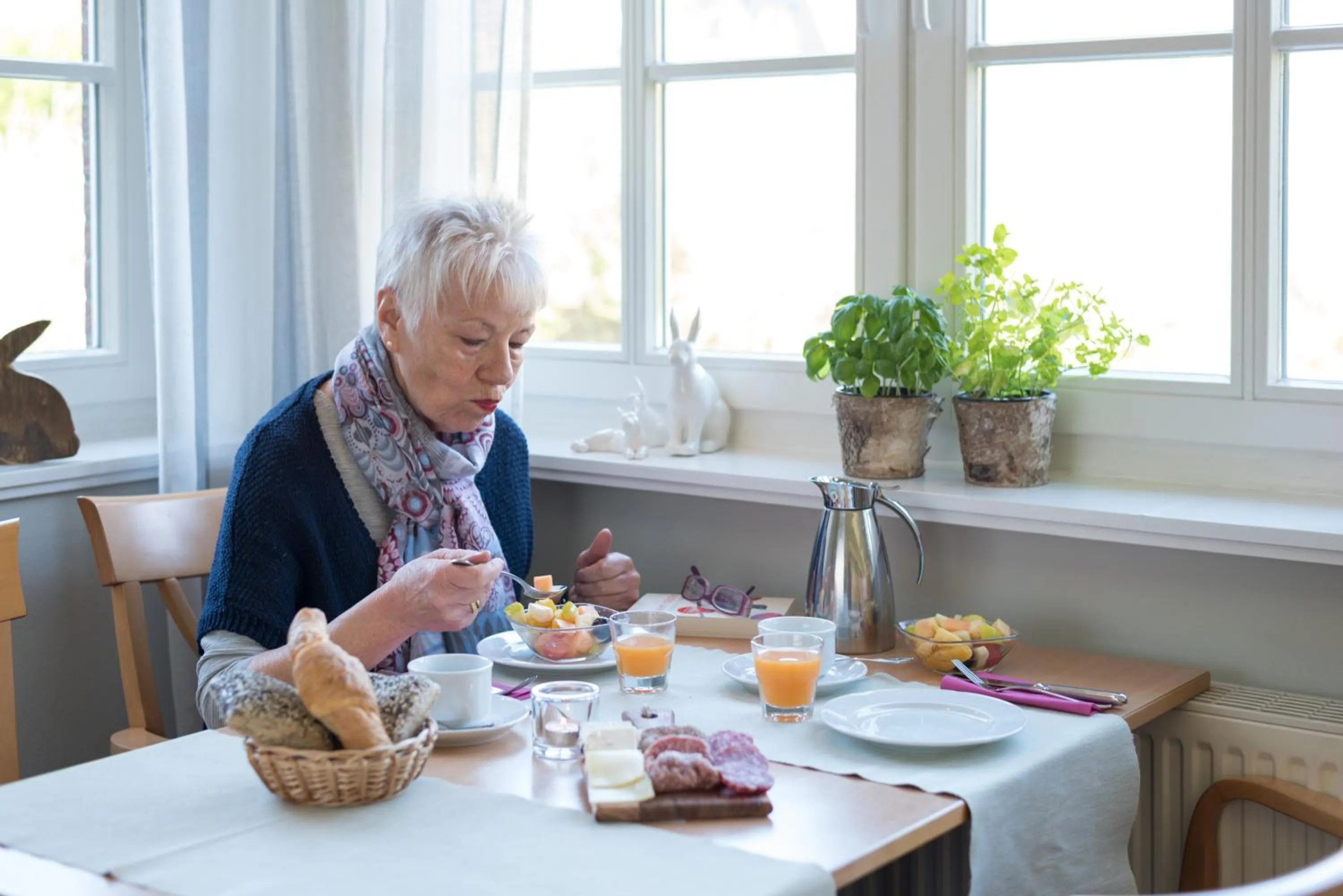 Breakfast in Hotel Spiekeroog