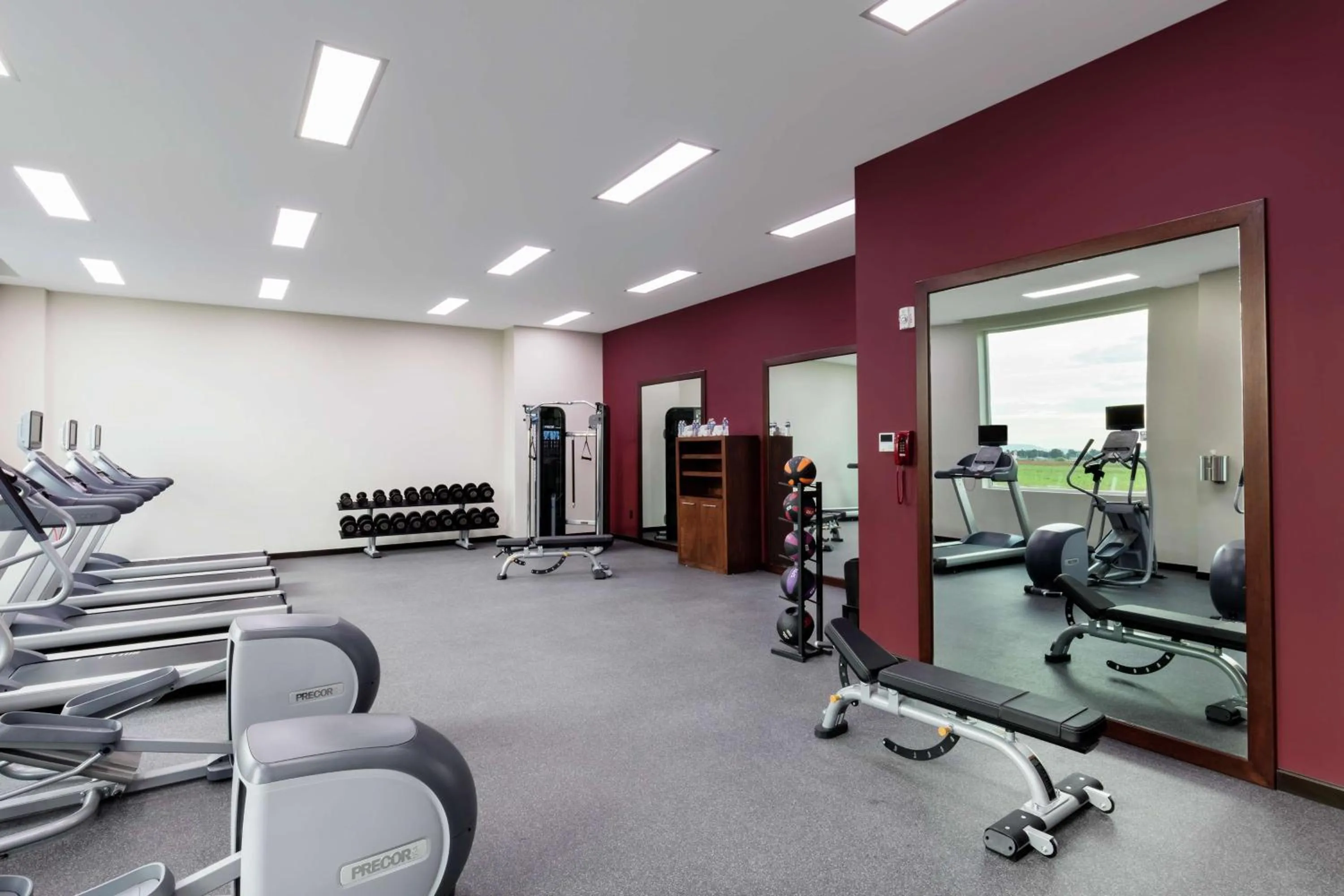 Fitness centre/facilities in Hilton Garden Inn Salamanca