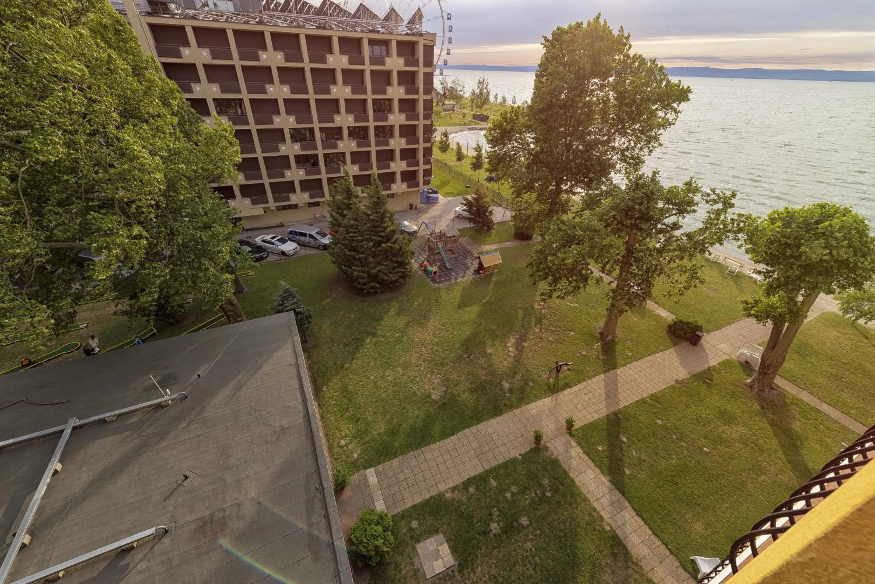 Garden view in Hotel Lido