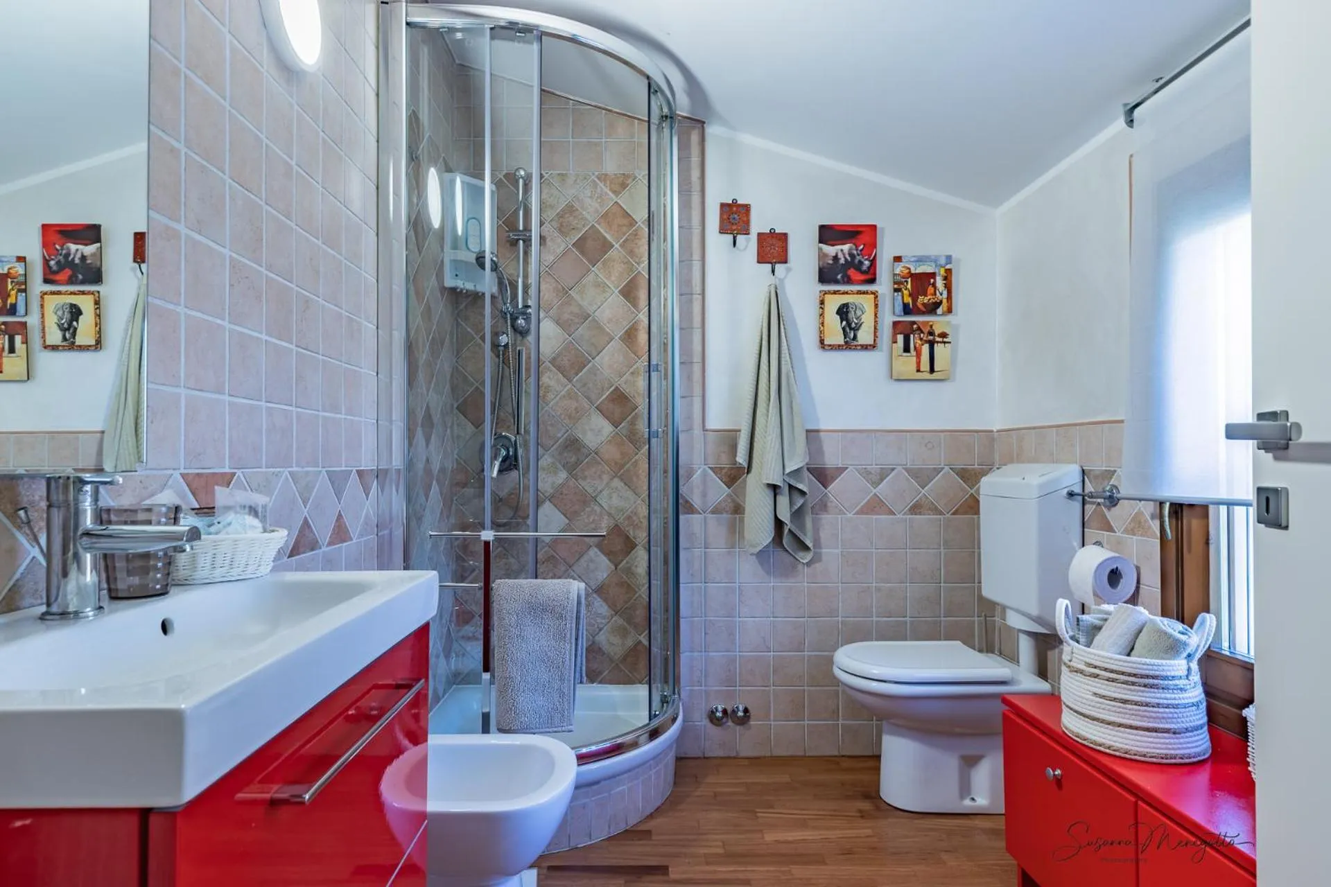 Shower in Villa Anis Bed and Breakfast