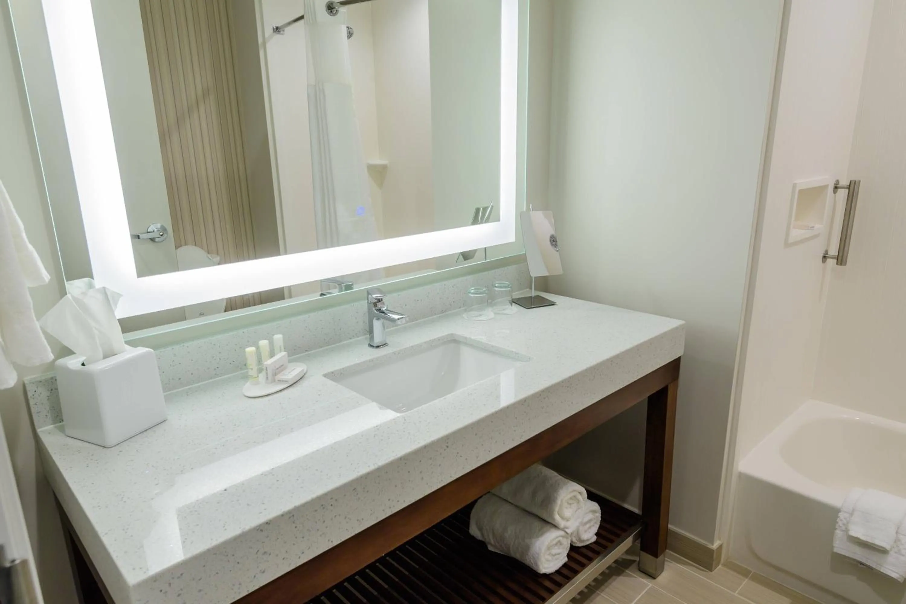 Bathroom in Courtyard by Marriott Lake Jackson