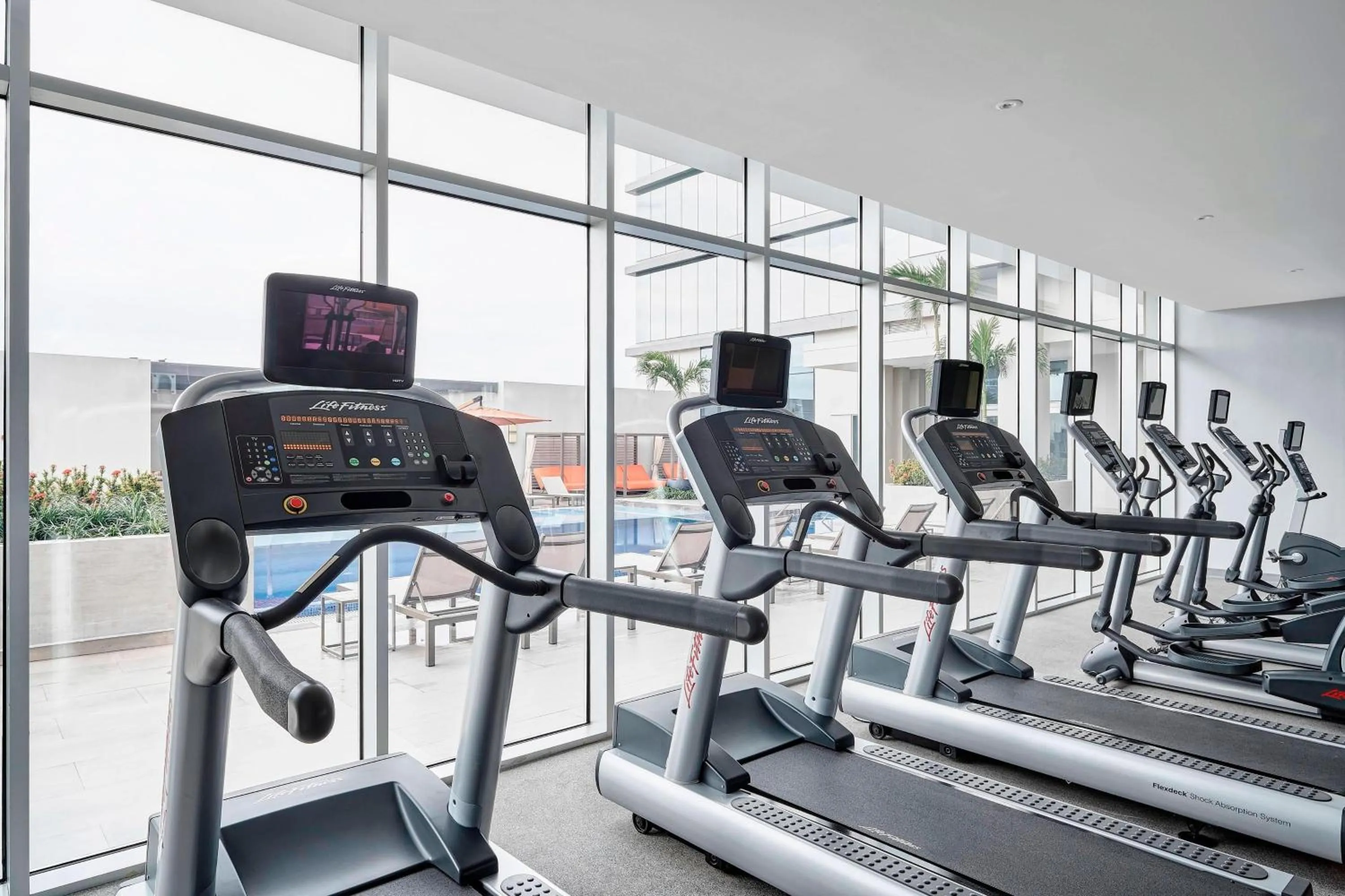 Fitness centre/facilities in Marriott Santa Cruz de la Sierra Hotel