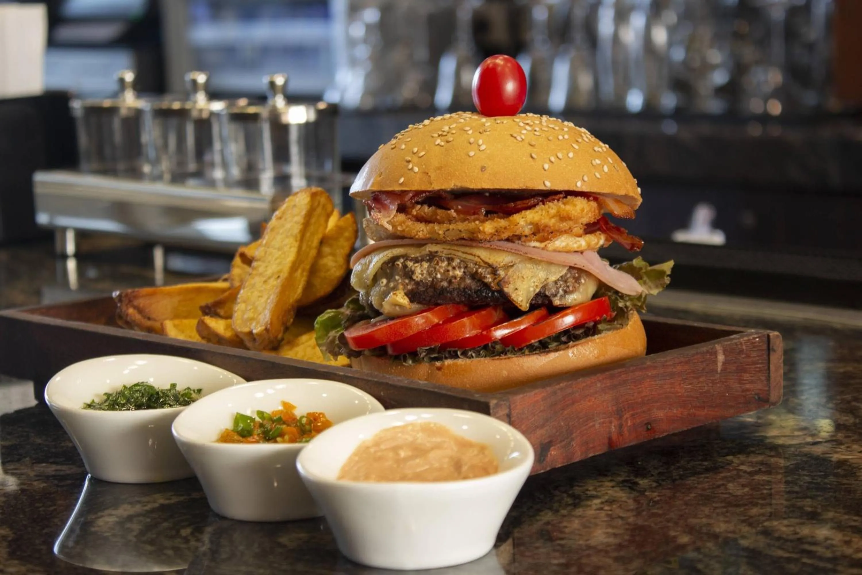 Restaurant/places to eat in Marriott Santa Cruz de la Sierra Hotel