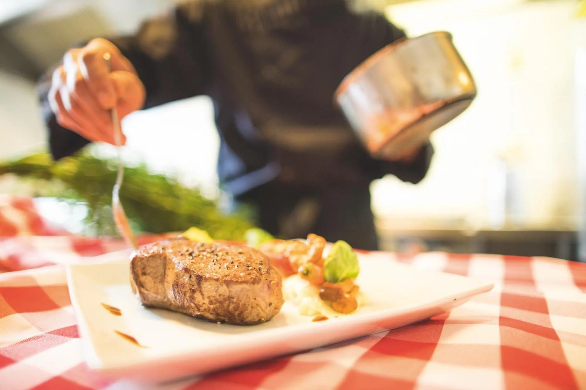 Restaurant/places to eat in Hotel Altes Stadthaus