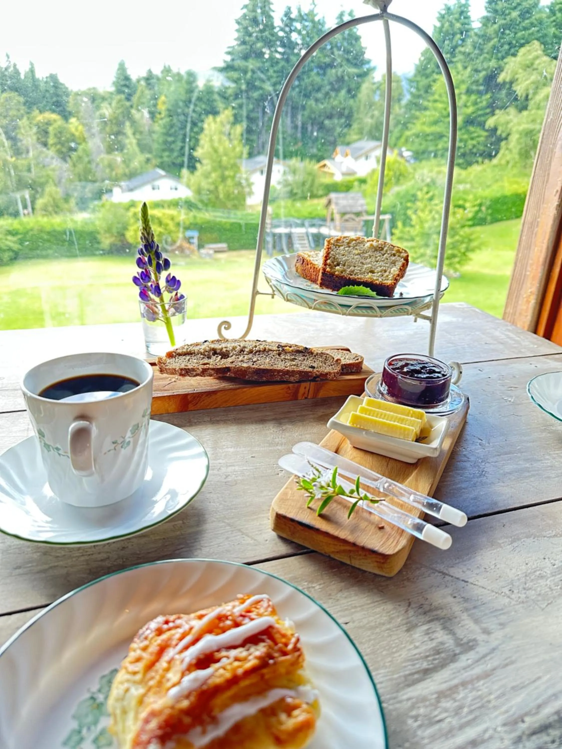 Breakfast in Le Bouquet Apart Hotel