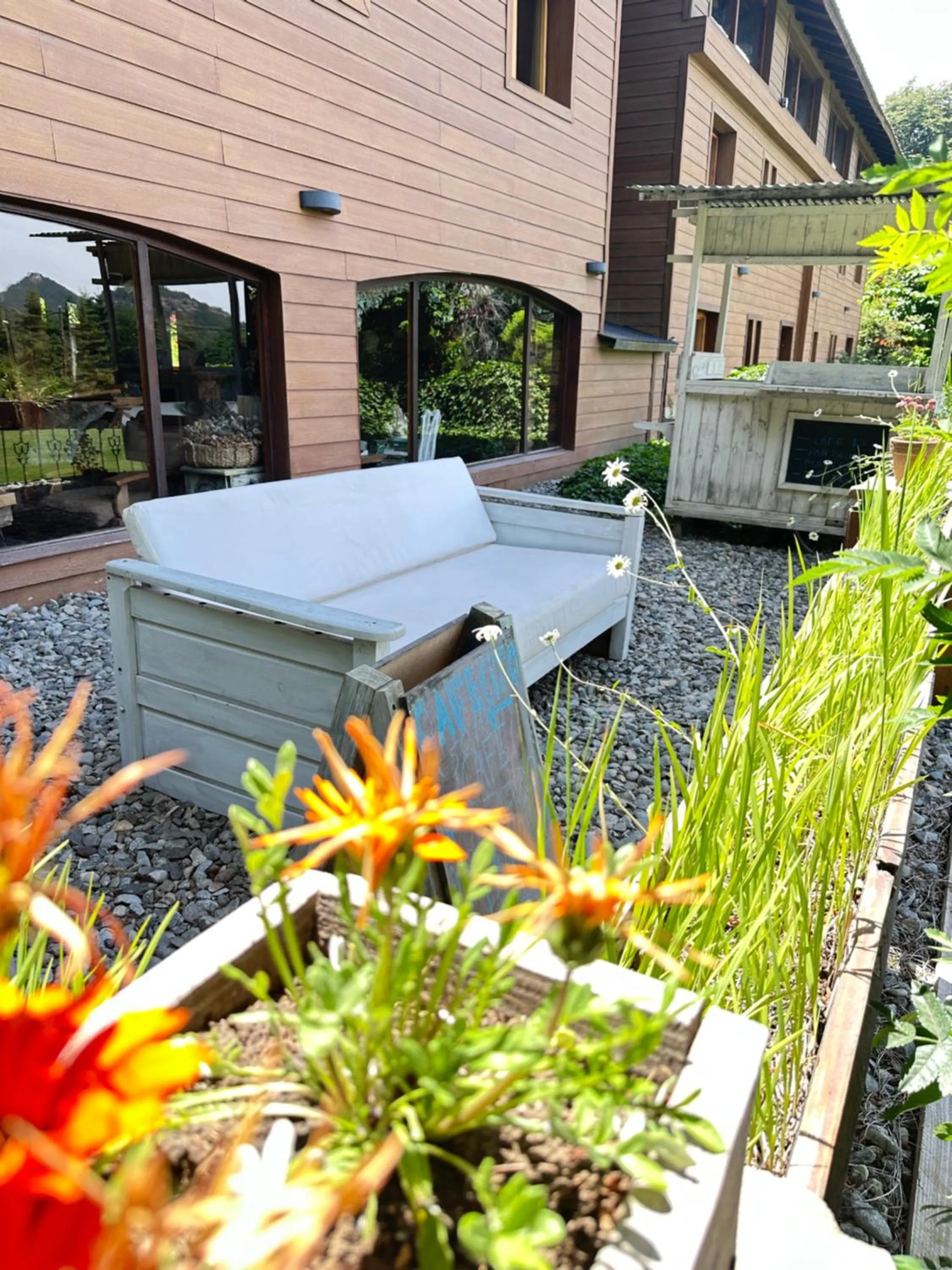 Garden view in Le Bouquet Apart Hotel