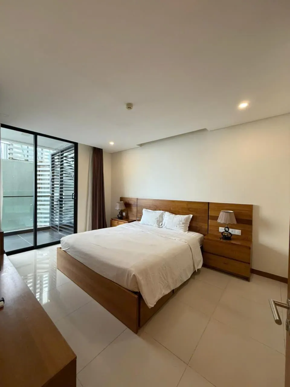 Bed in Holi Beach Hotel & Apartments