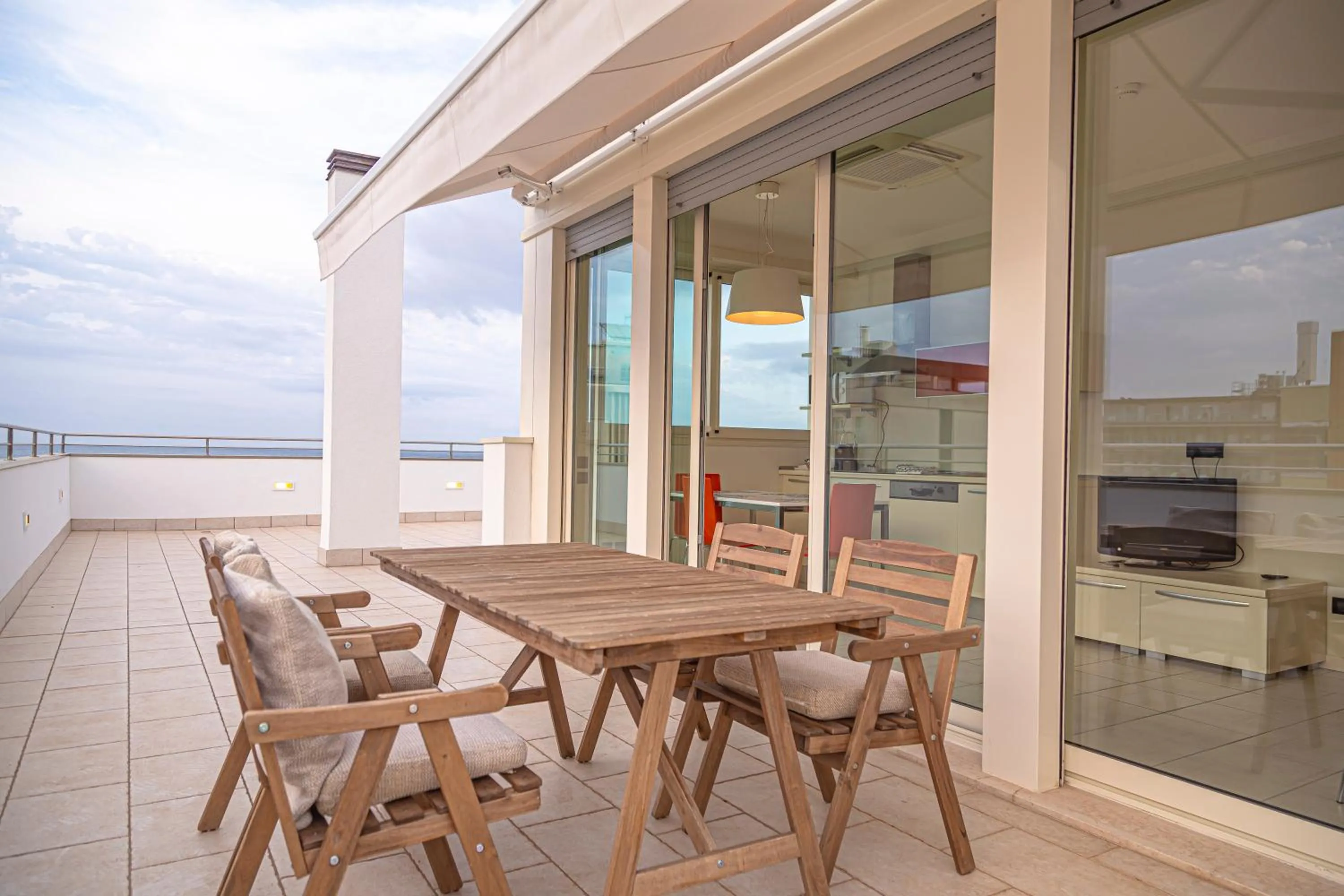 Balcony/Terrace in Hotel Avana Fronte Mare