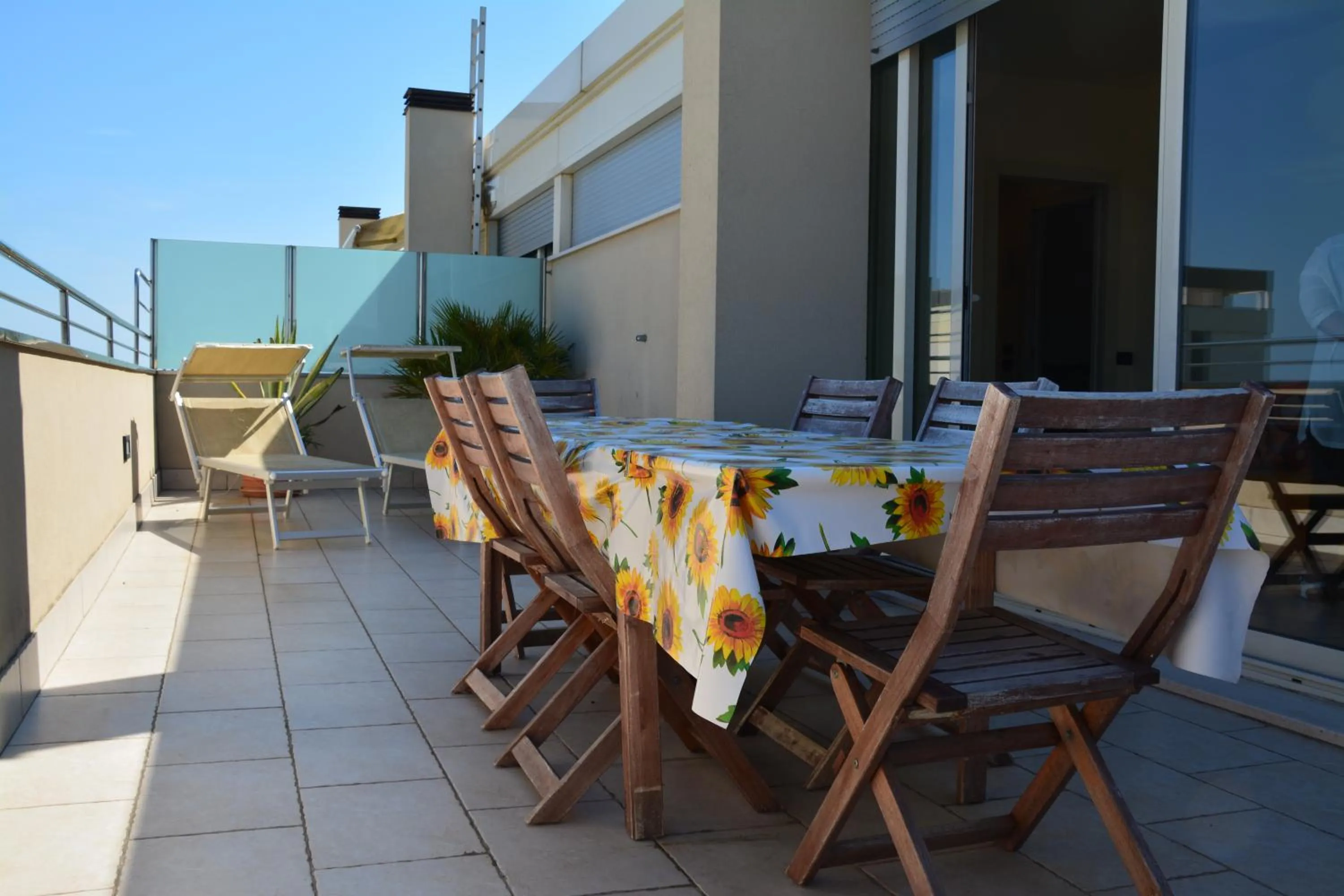Balcony/Terrace in Hotel Avana Fronte Mare