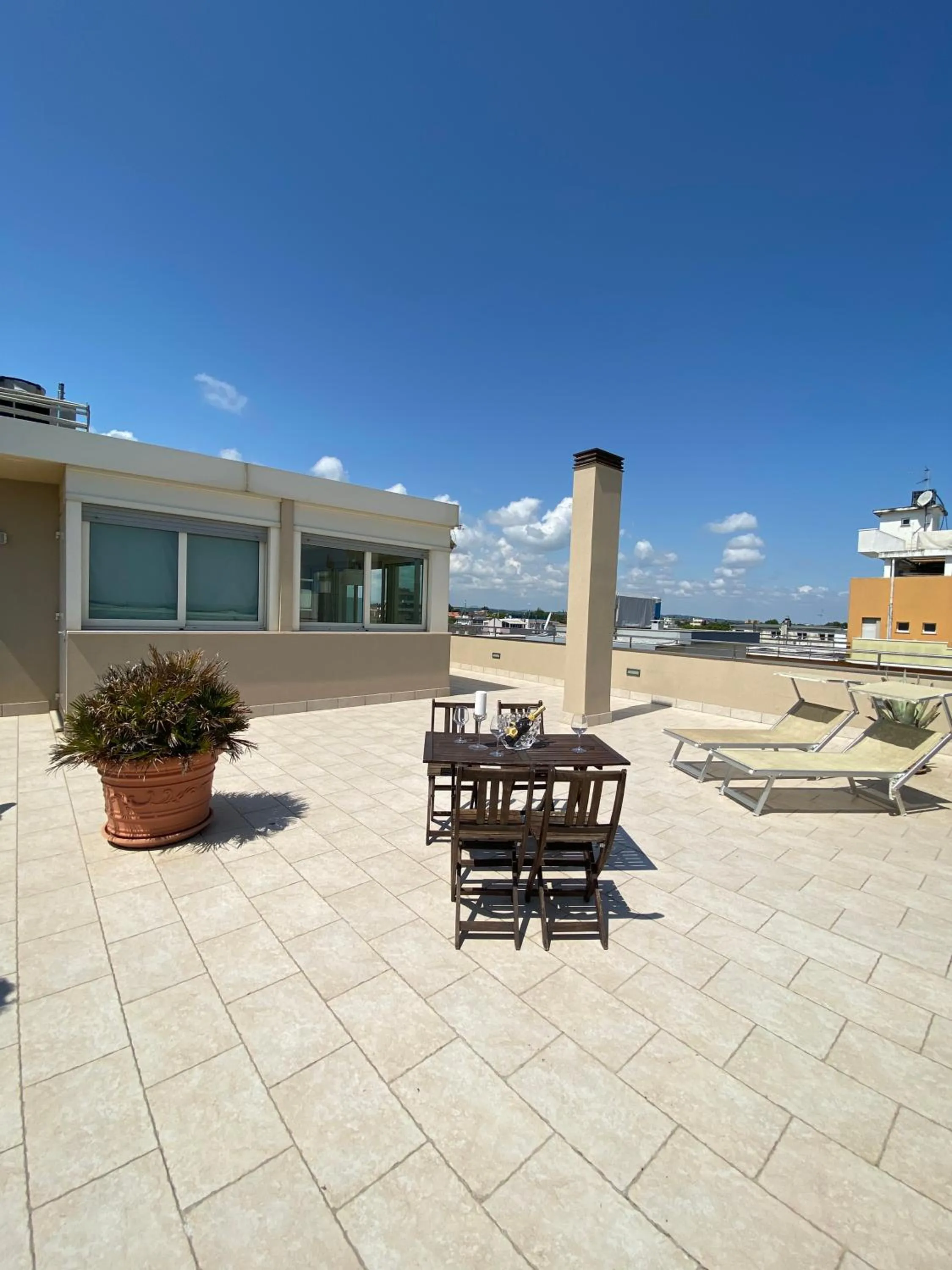 Balcony/Terrace in Hotel Avana Fronte Mare