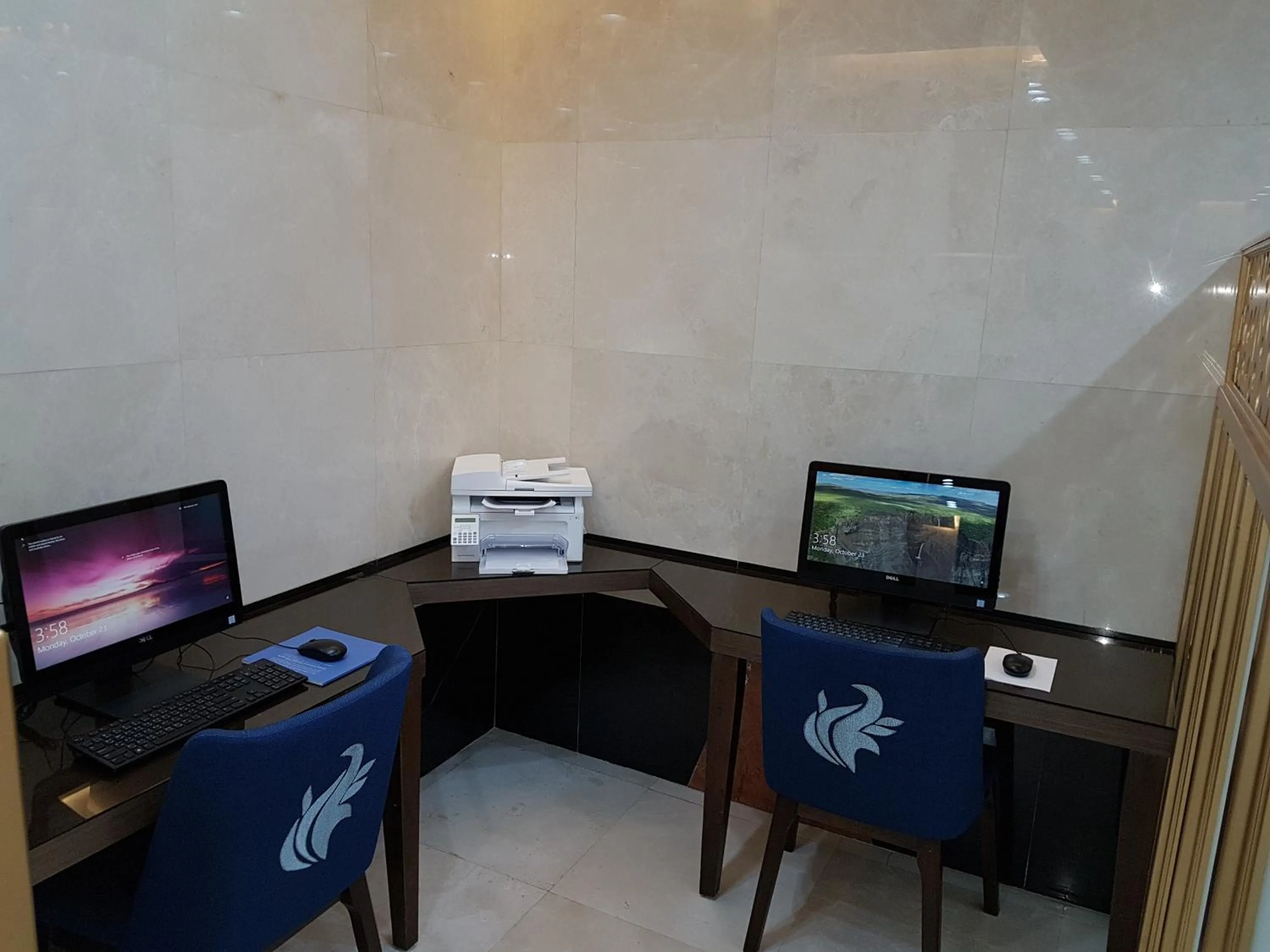 Business facilities in Swiss Blue serviced Apartments- Al Zahra