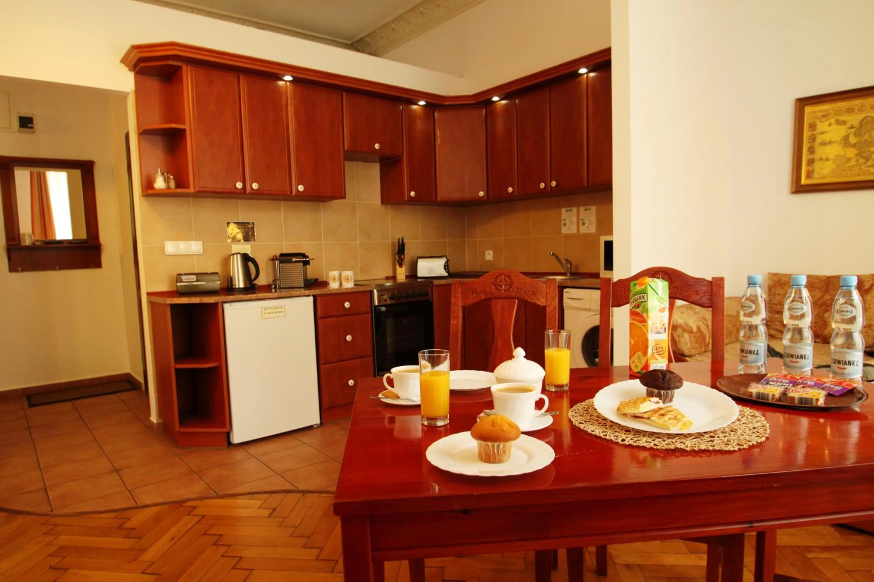 Kitchen or kitchenette in Ventus Rosa Self Service Apartments