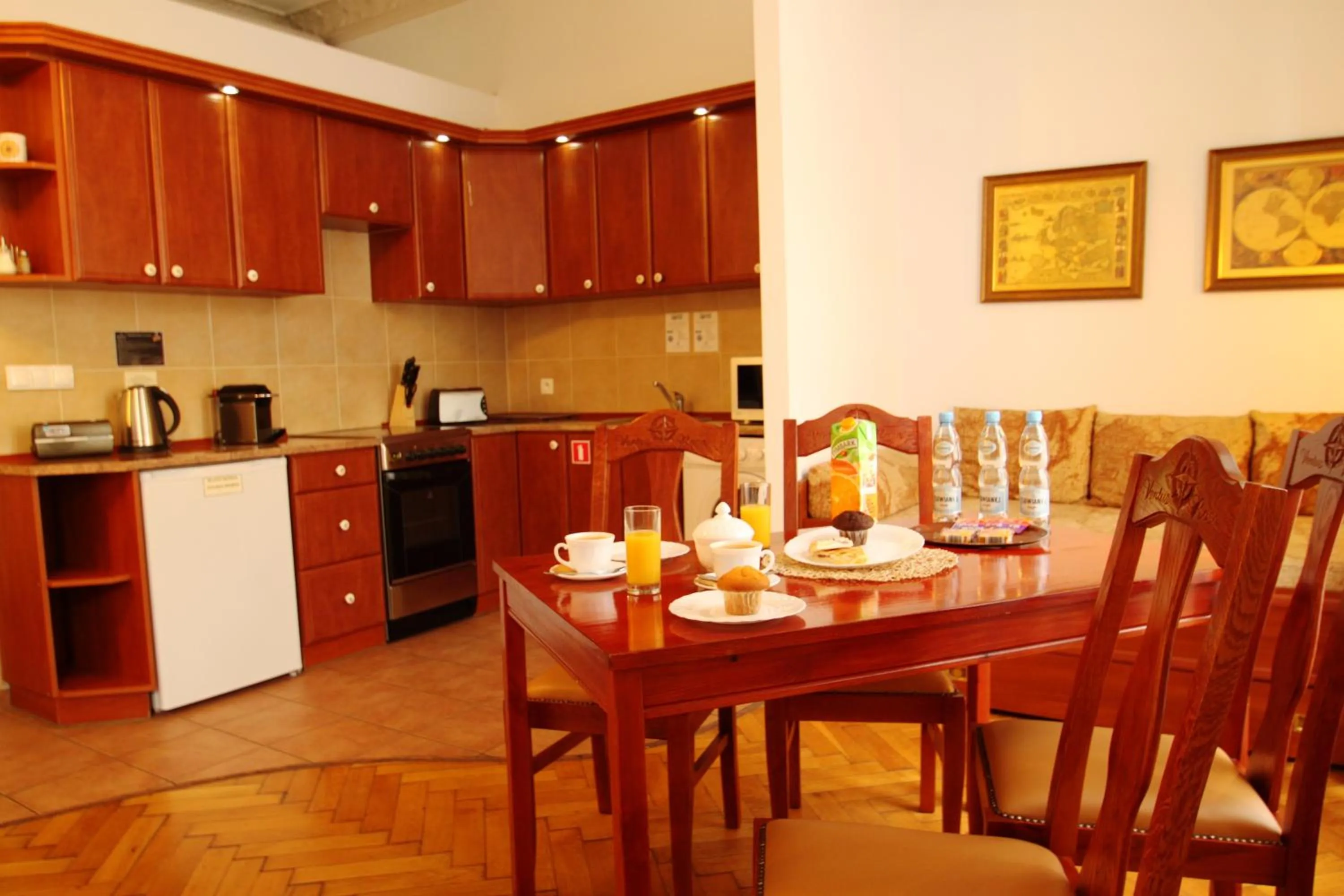 Kitchen or kitchenette in Ventus Rosa Self Service Apartments