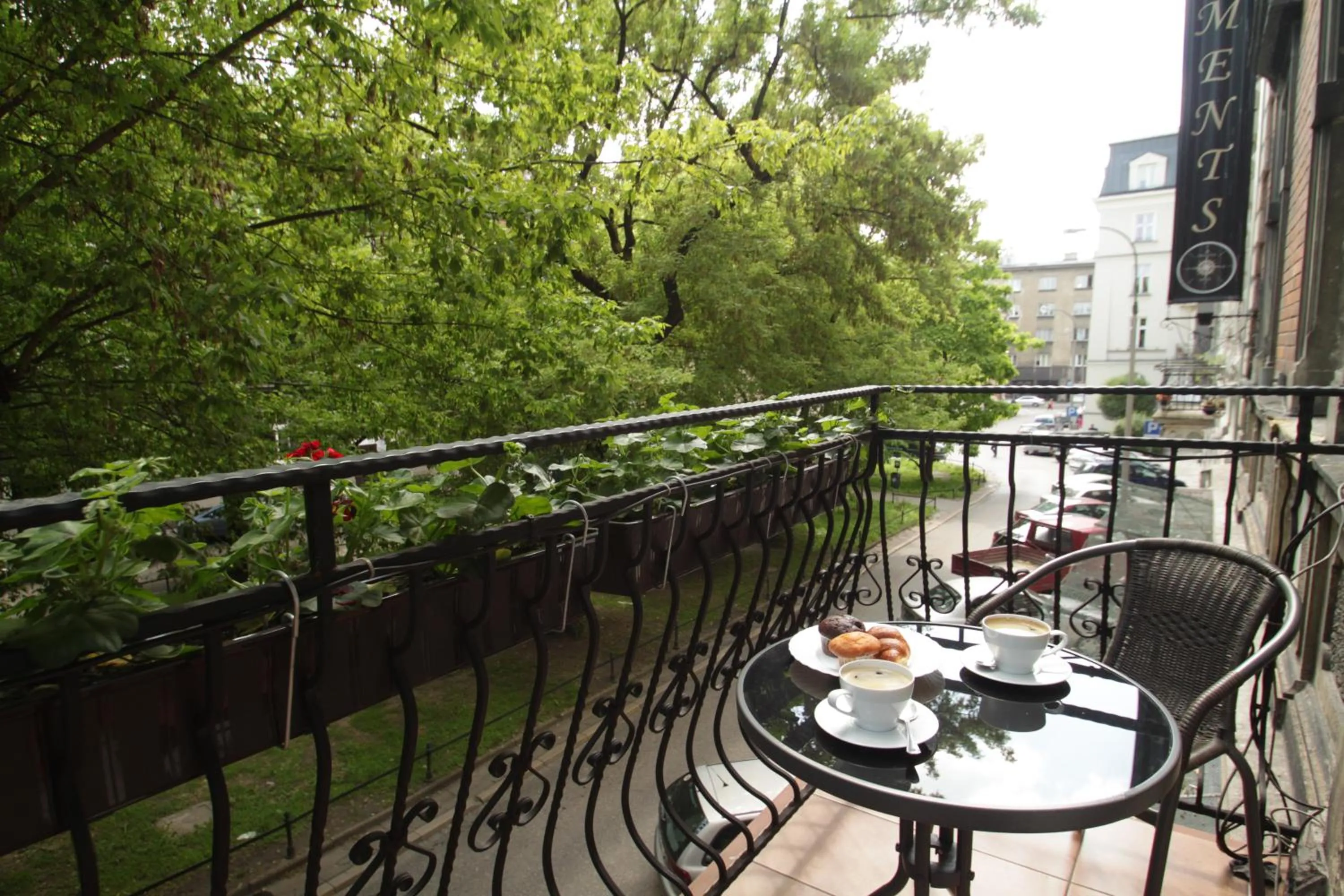Balcony/Terrace in Ventus Rosa Self Service Apartments