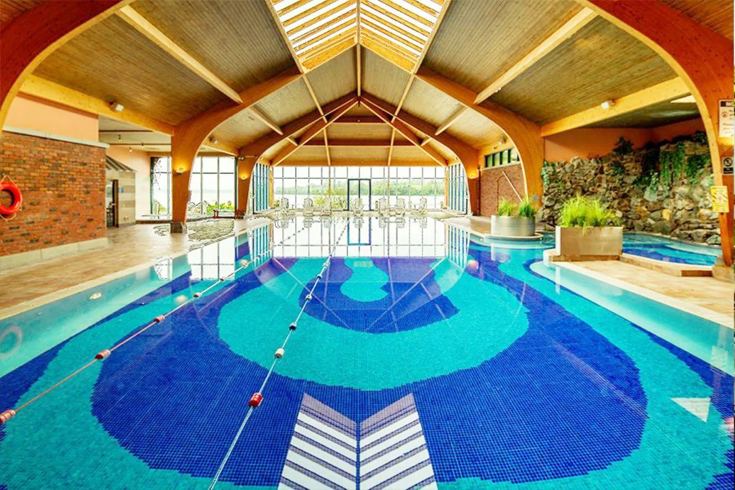Swimming pool in Ferrycarrig Hotel