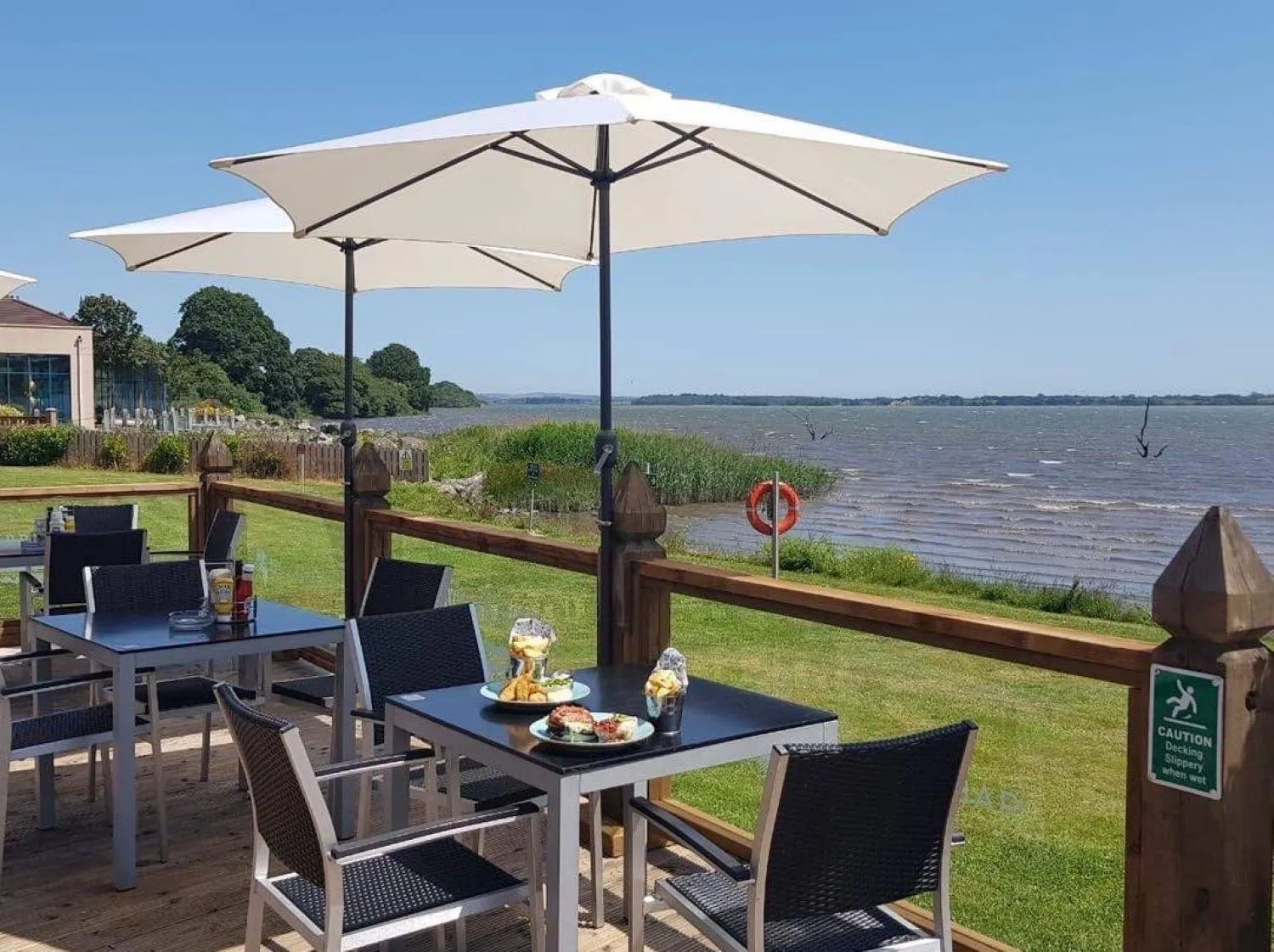 Patio in Ferrycarrig Hotel