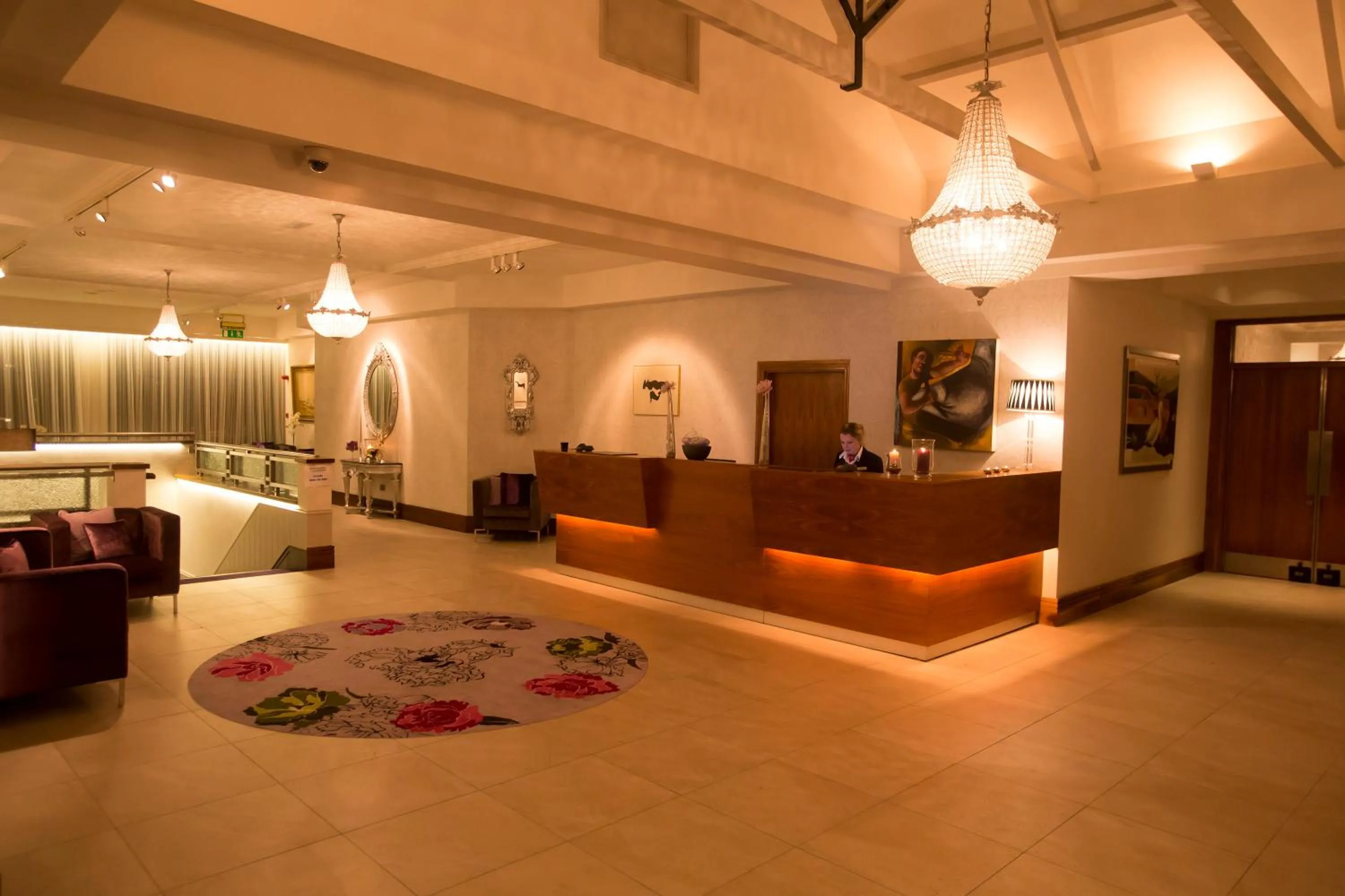 Lobby or reception in Ferrycarrig Hotel