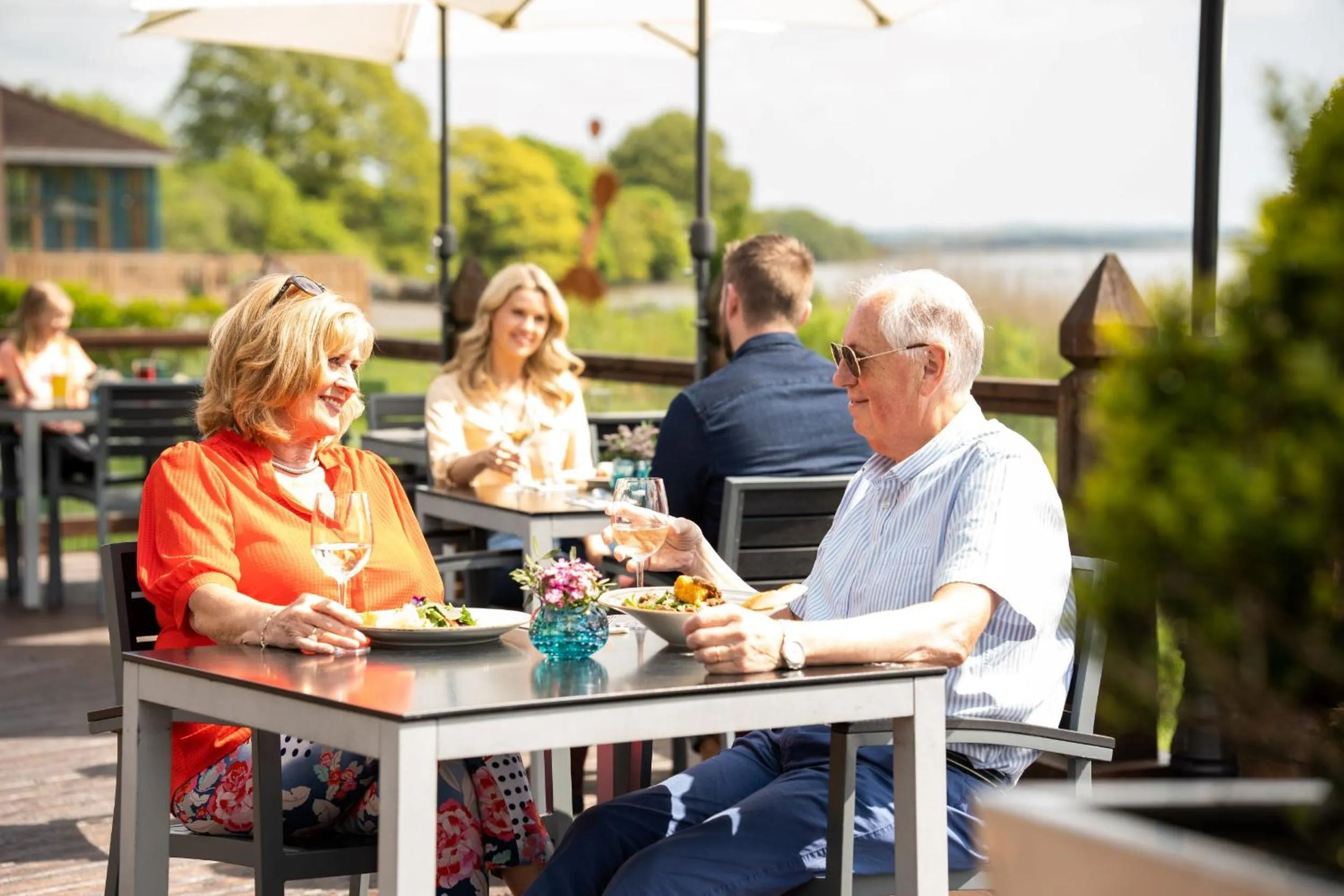 Patio in Ferrycarrig Hotel