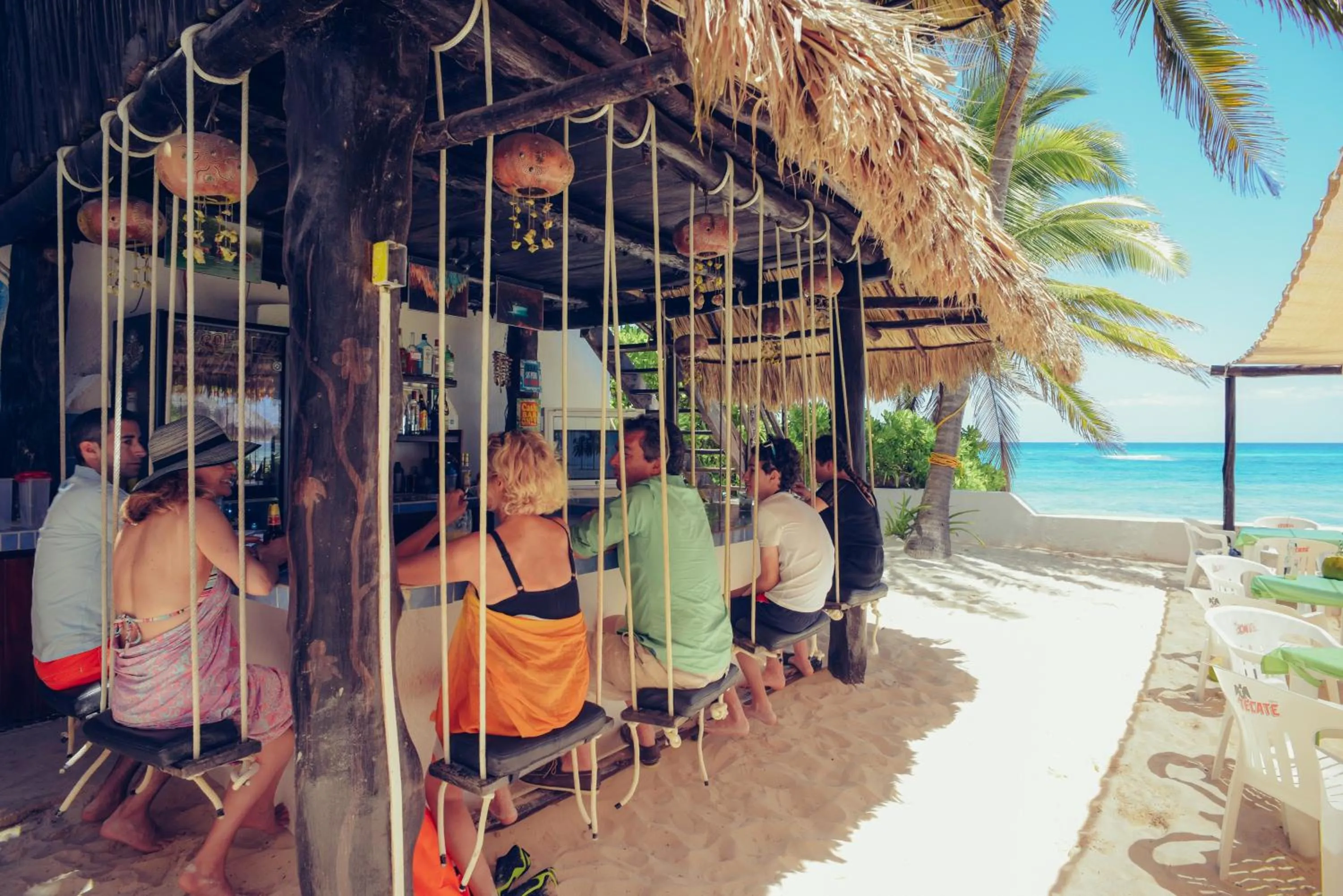 Alcoholic drinks in Aquatech Villas DeRosa Resort