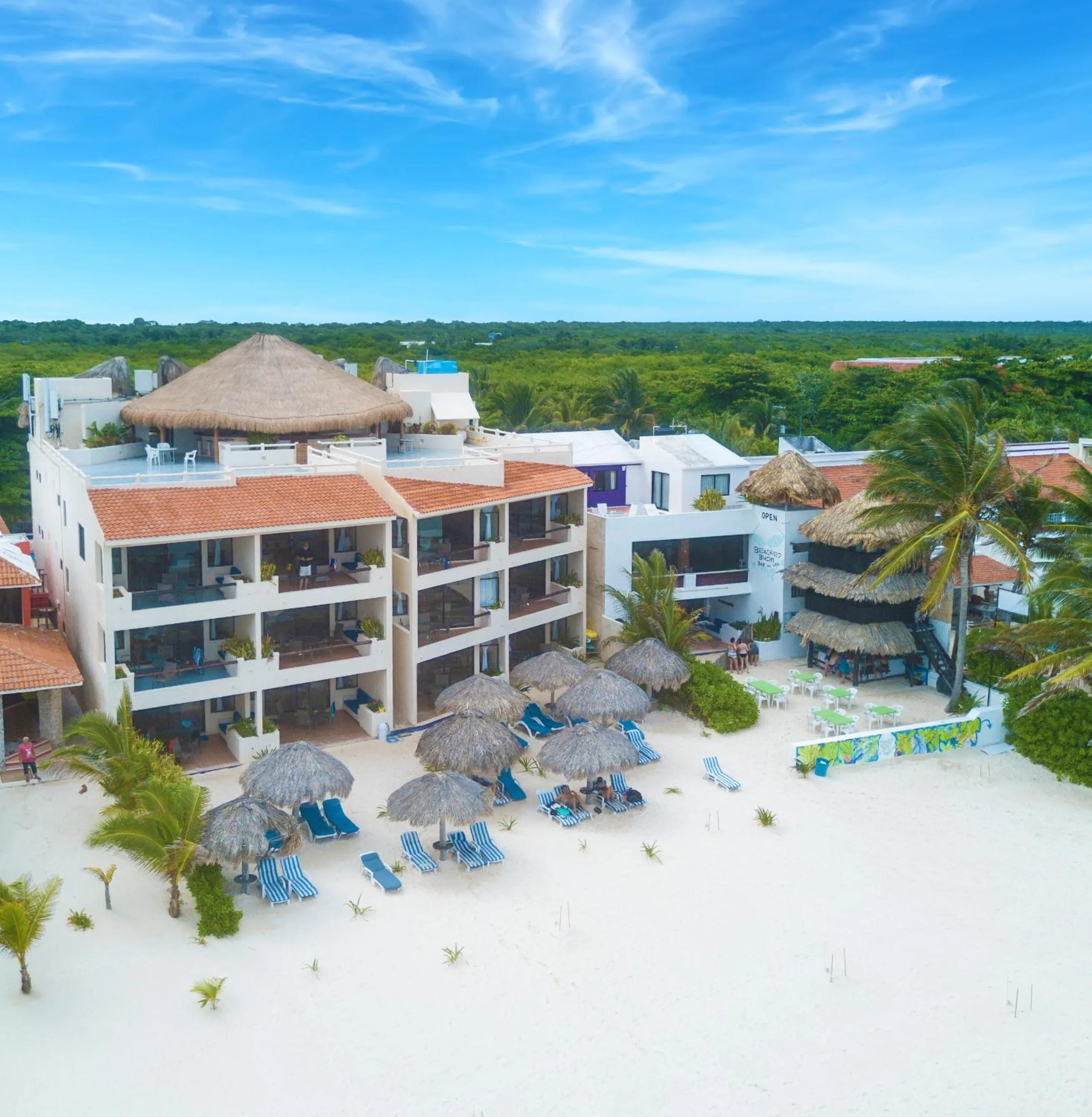 Beach in Aquatech Villas DeRosa Resort