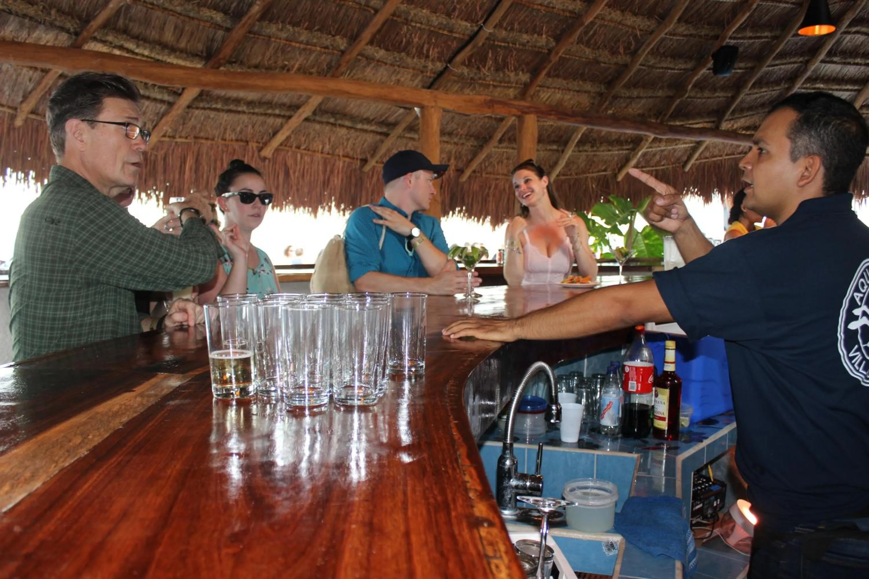 Lounge or bar in Aquatech Villas DeRosa Resort