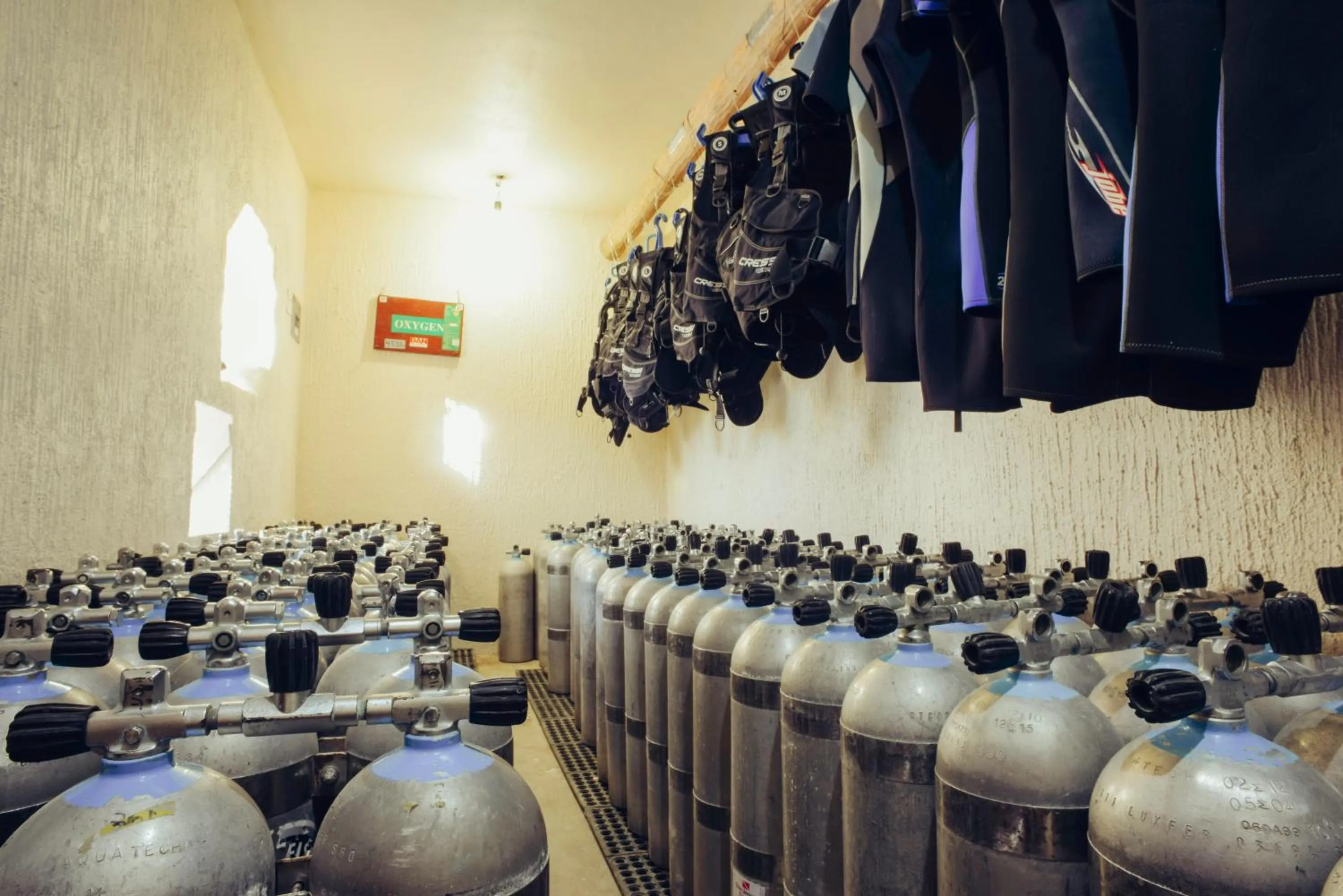 Diving in Aquatech Villas DeRosa Resort