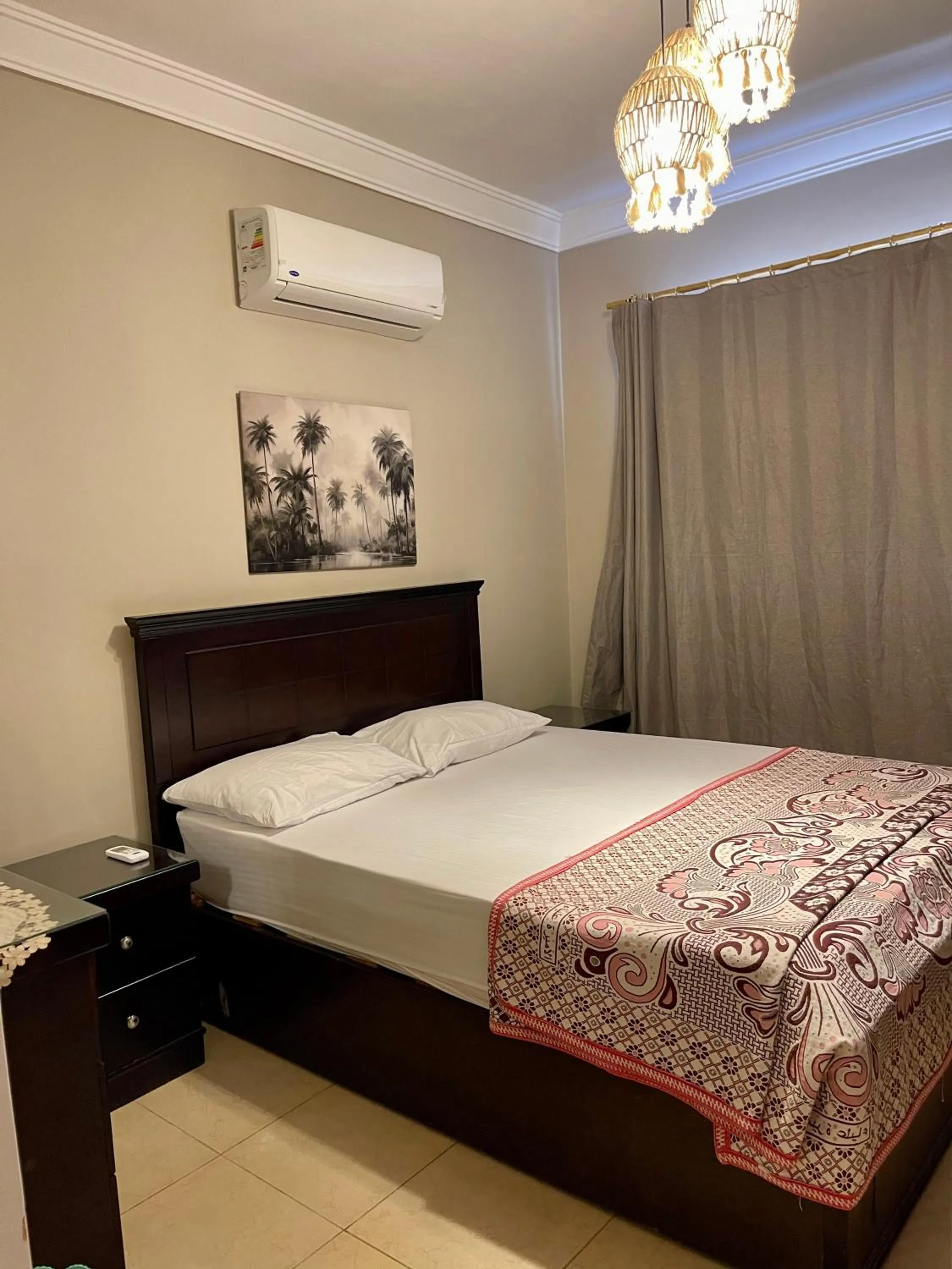 Bed in Chalet in Bluebay Asia Resort Ain Sokhna