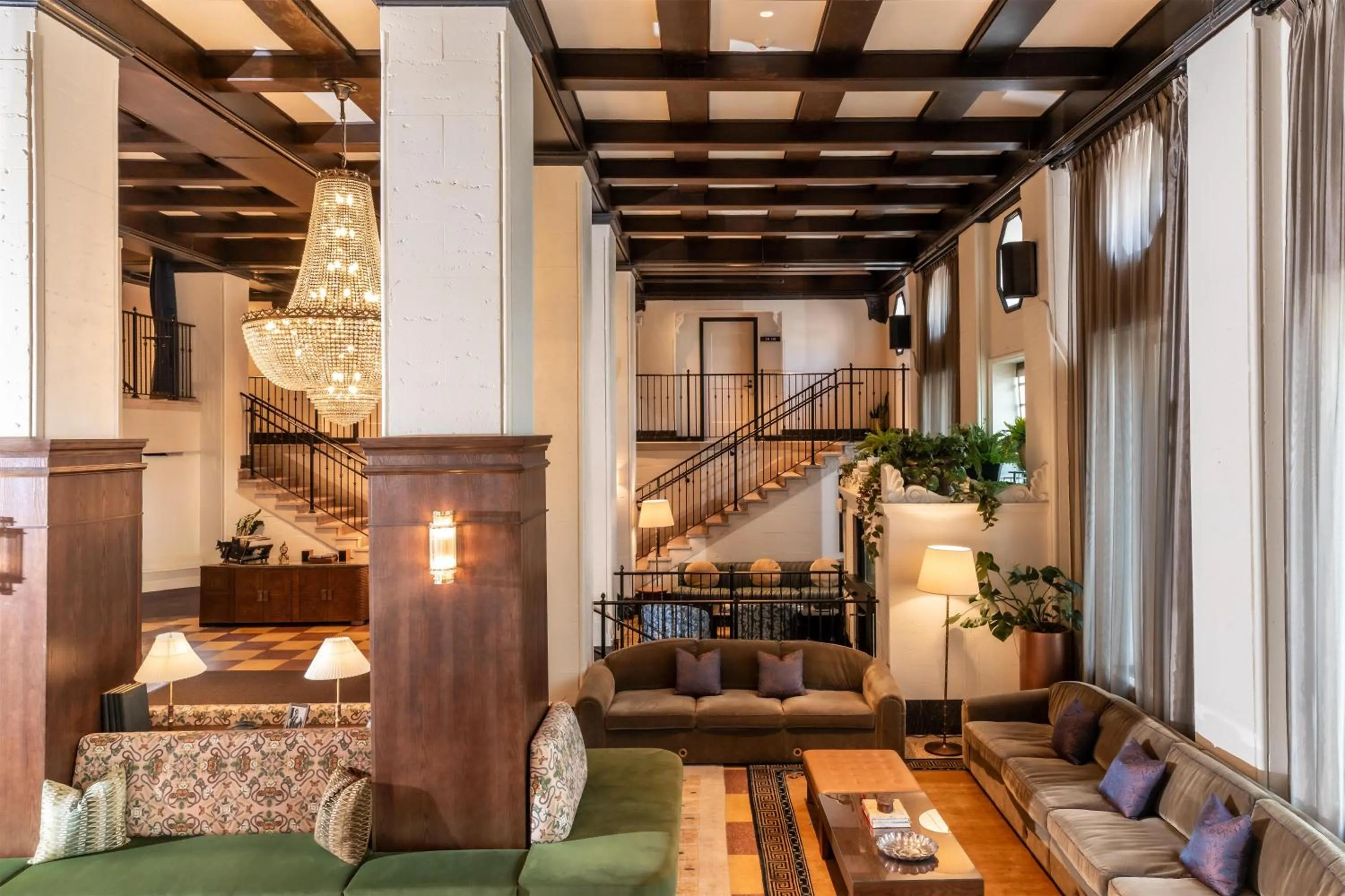 Lobby or reception in Holston House Nashville, in The Unbound Collection by Hyatt