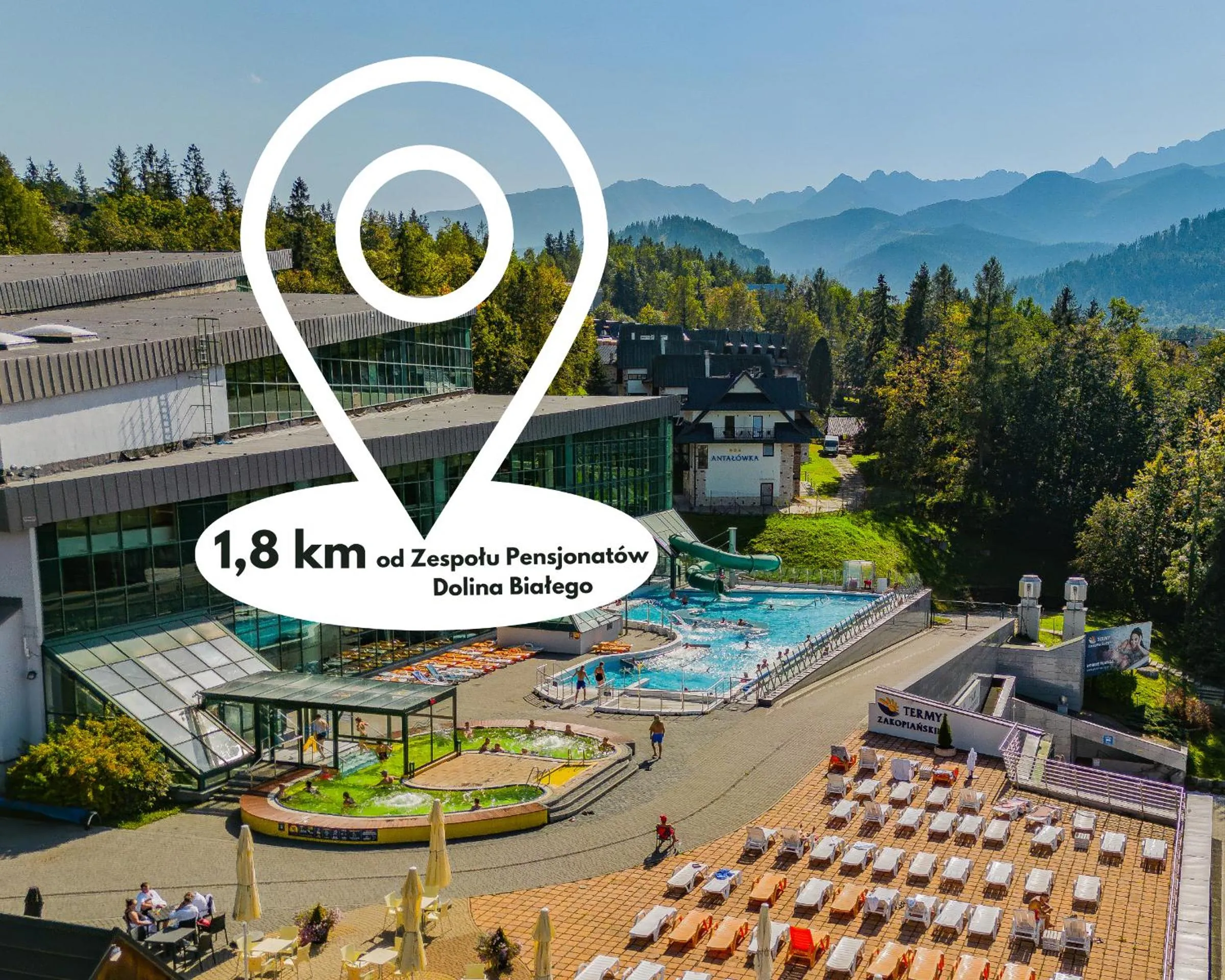 Spring in Zespół Dolina Białego - Willa Pan Tadeusz