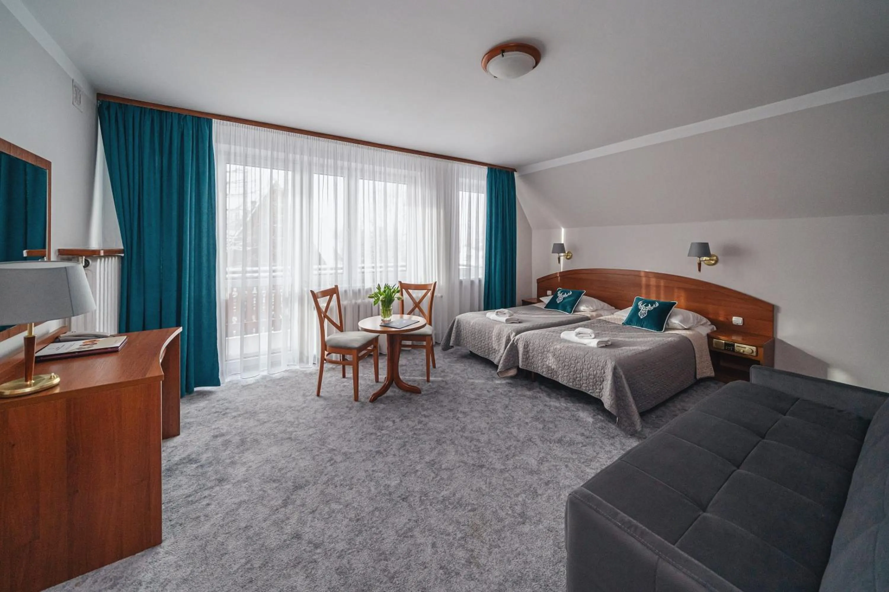 Bed in Zespół Dolina Białego - Pensjonat Telimena