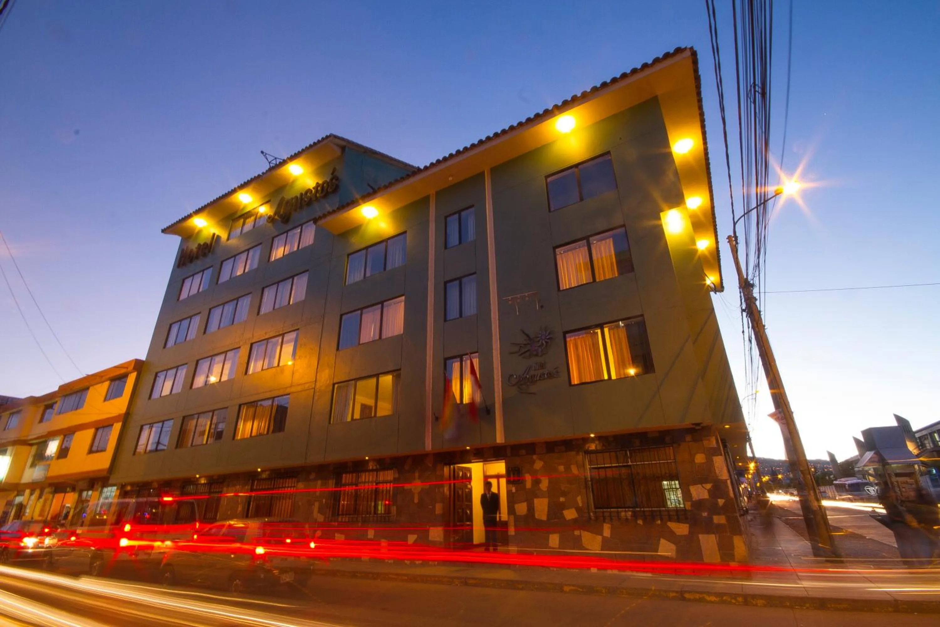 Facade/entrance in Hotel Agustos Cusco