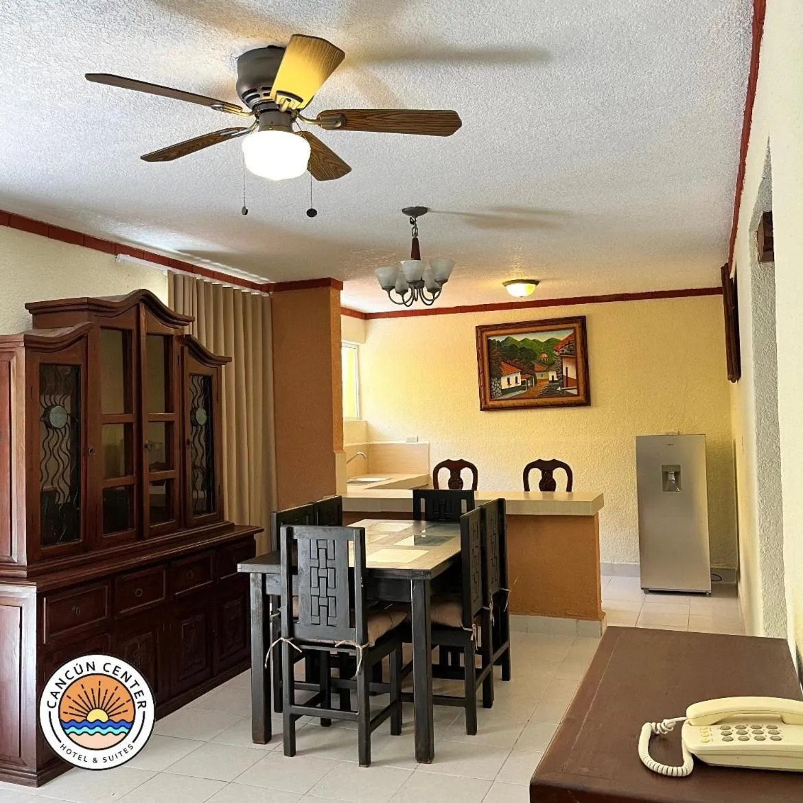 kitchen in Suites Cancun Center