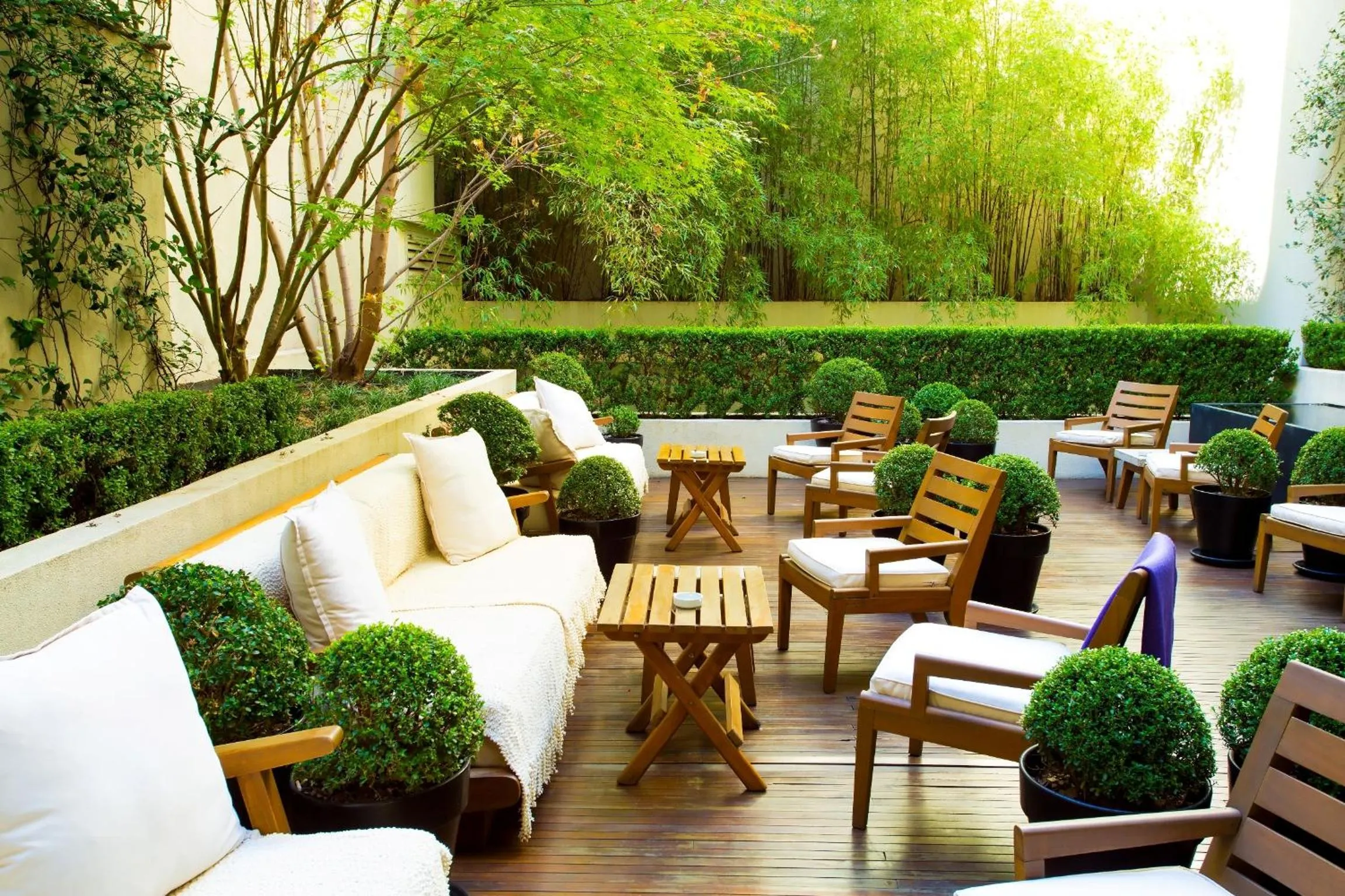 Patio in Libertad Hotel Buenos Aires