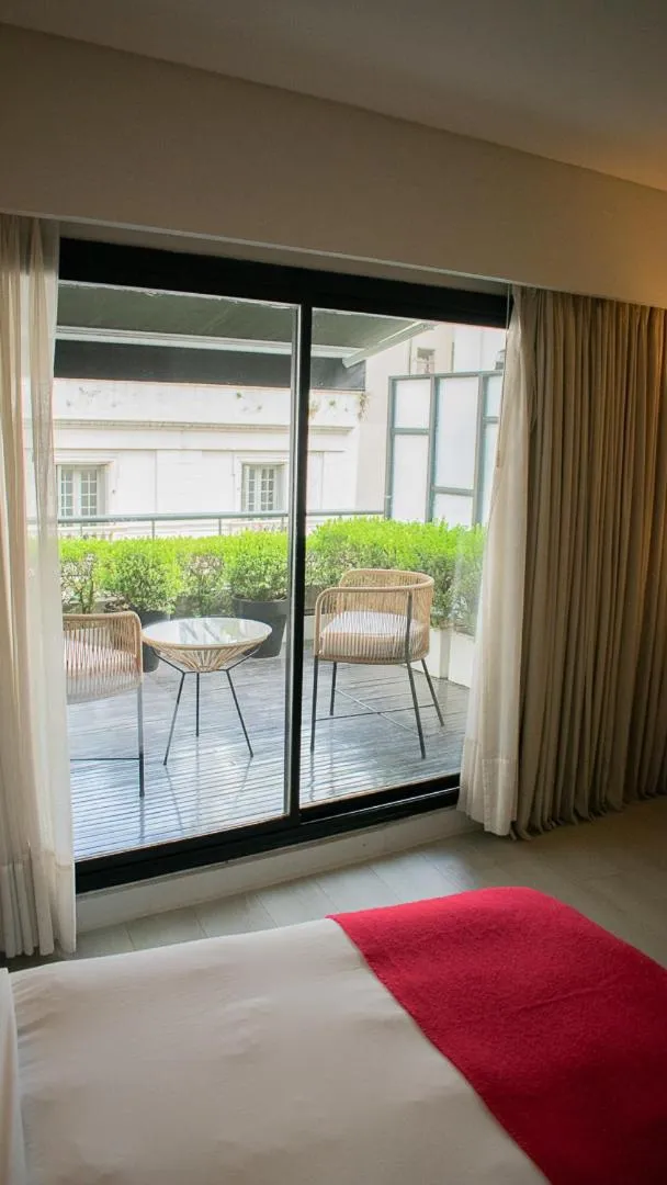 Balcony/Terrace, Bed in Libertad Hotel Buenos Aires