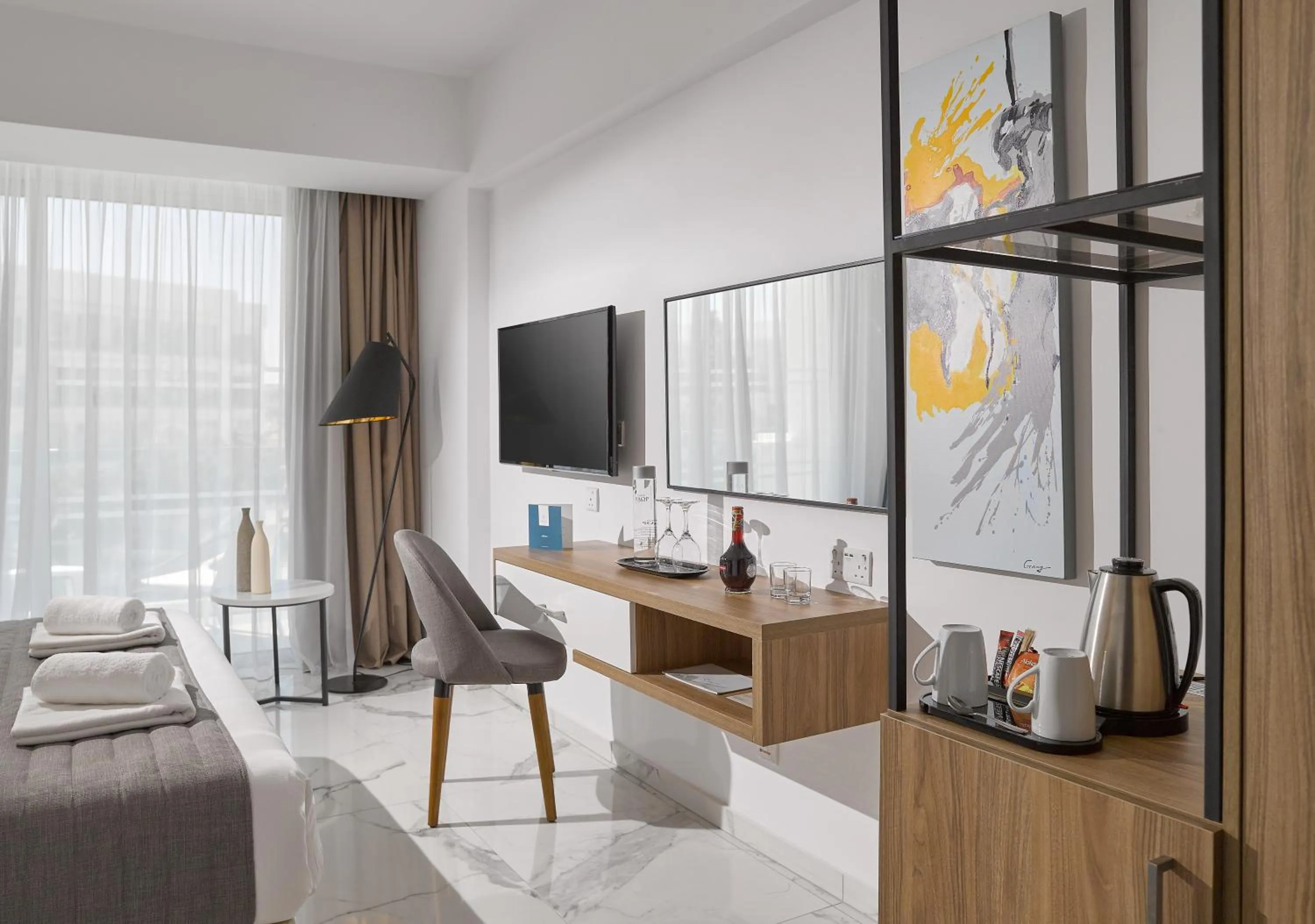 Bedroom in The Blue Ivy Hotel & Suites