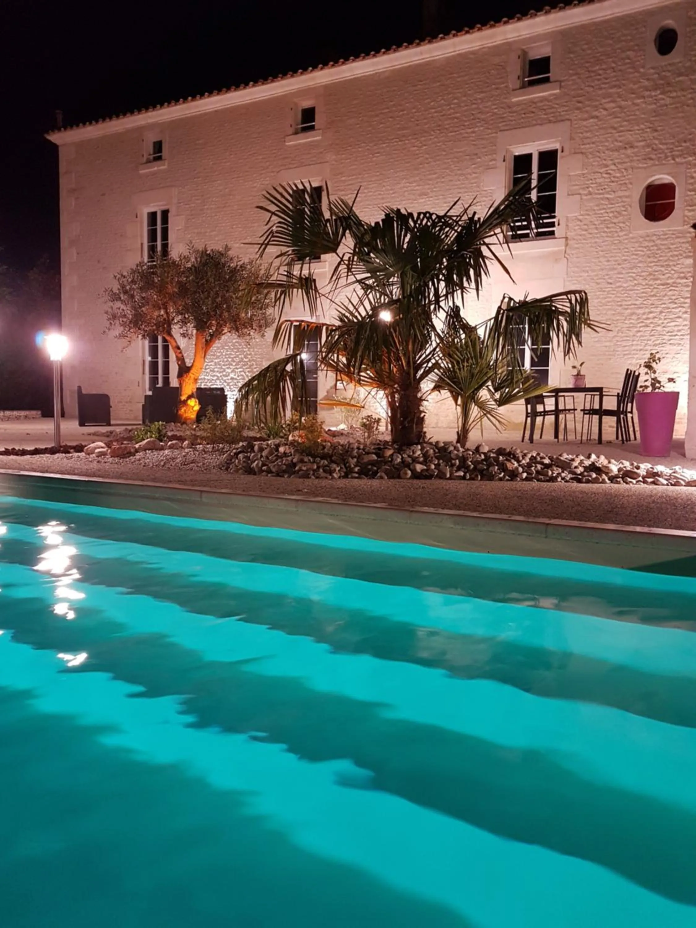 Swimming pool in Le Marais Picotin