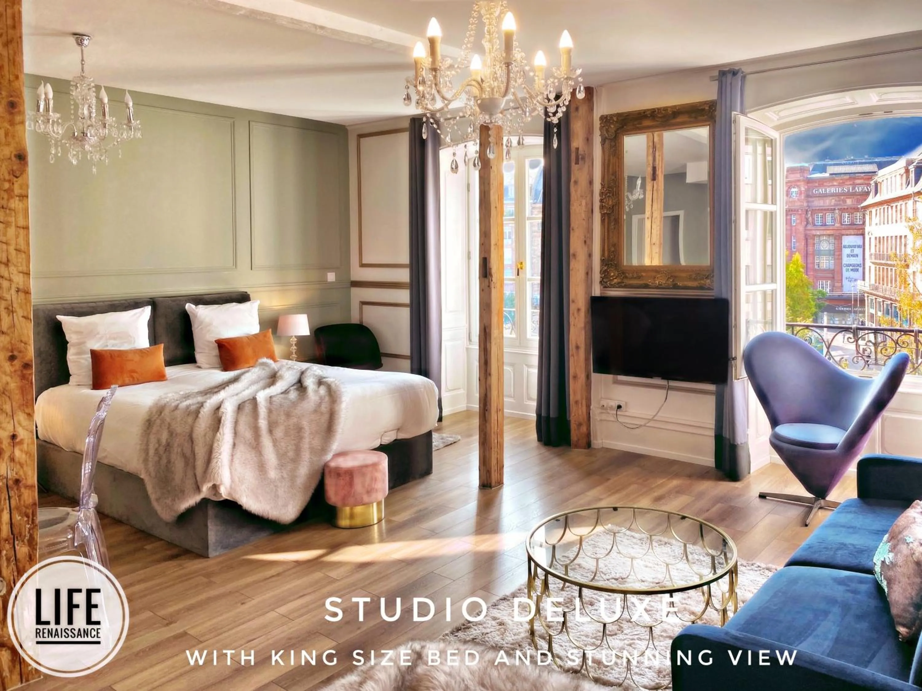 Deluxe Family Studio in LIFE RENAISSANCE - New Concept - Place Kléber