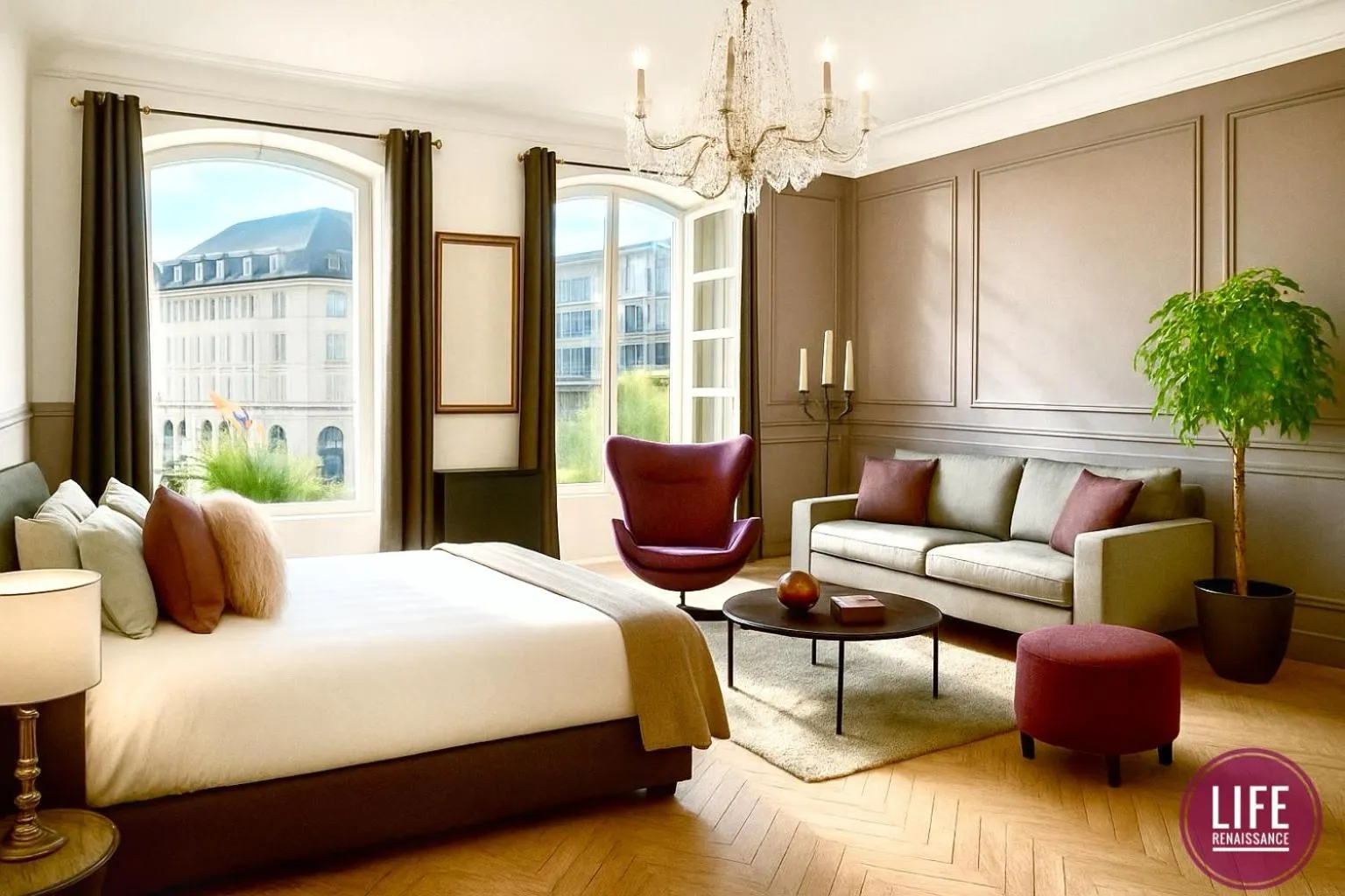 Deluxe Studio in LIFE RENAISSANCE - New Concept - Place Kléber