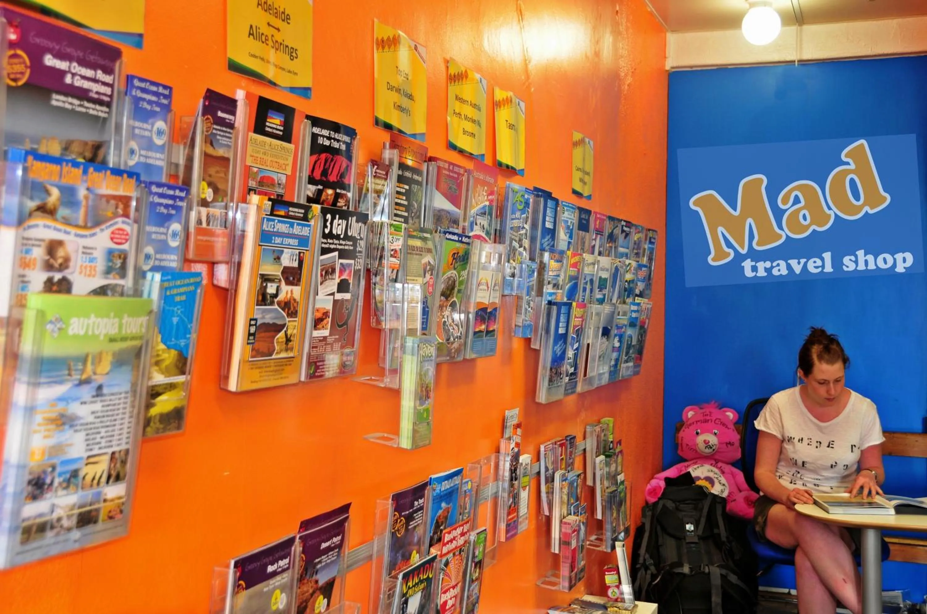 Guests in Adelaide Travellers Inn Backpackers Hostel